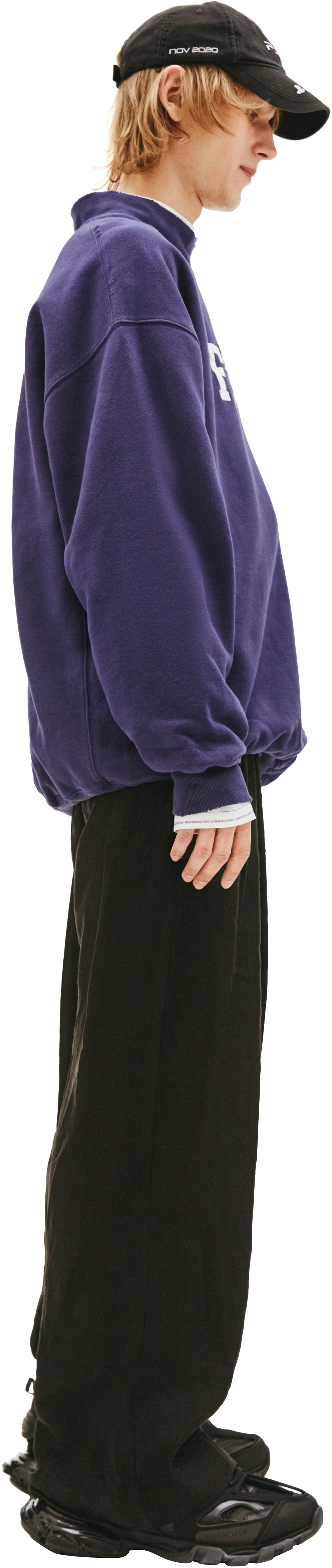 Balenciaga Printed Oversized Sweatshirt