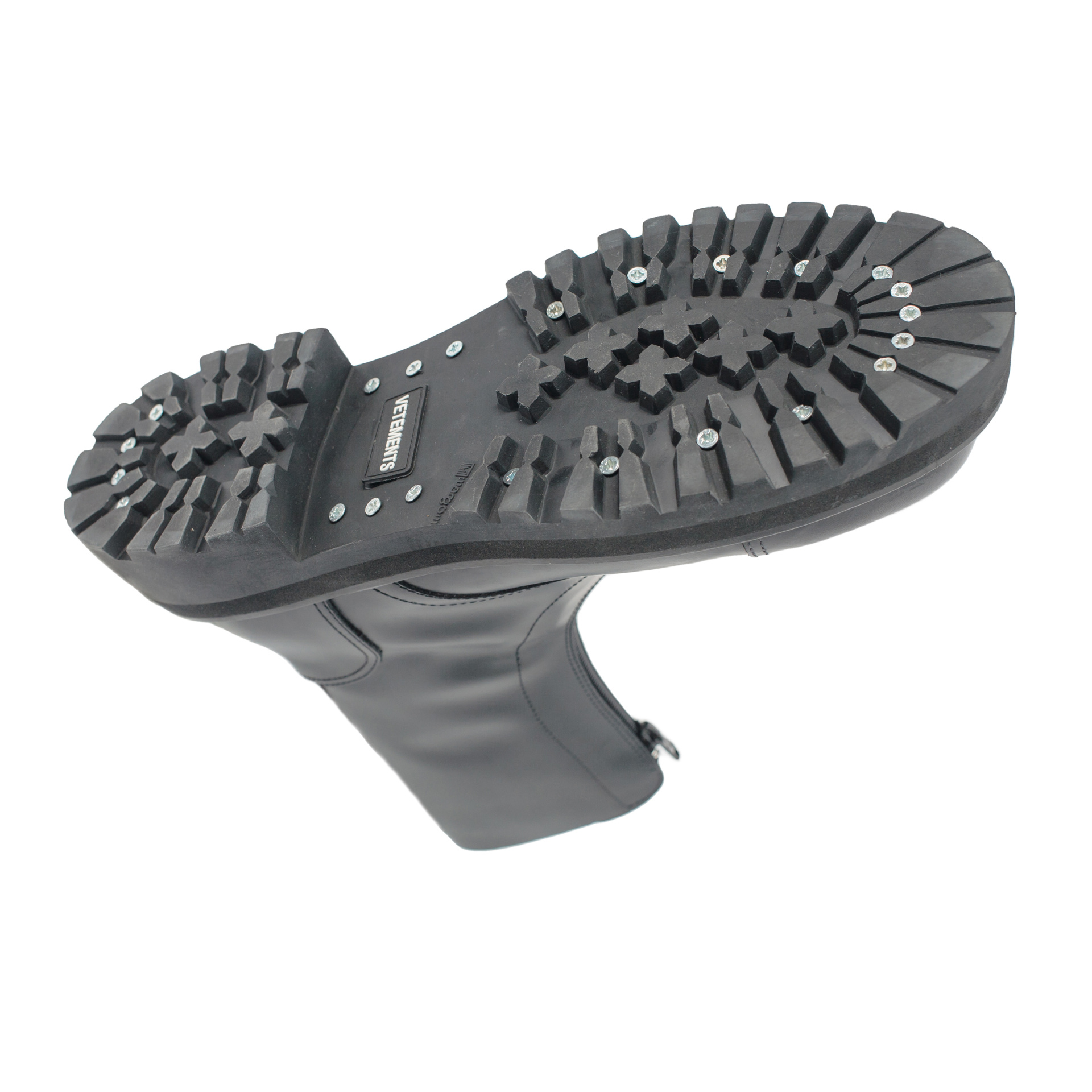 VETEMENTS Zipped Leather Boots