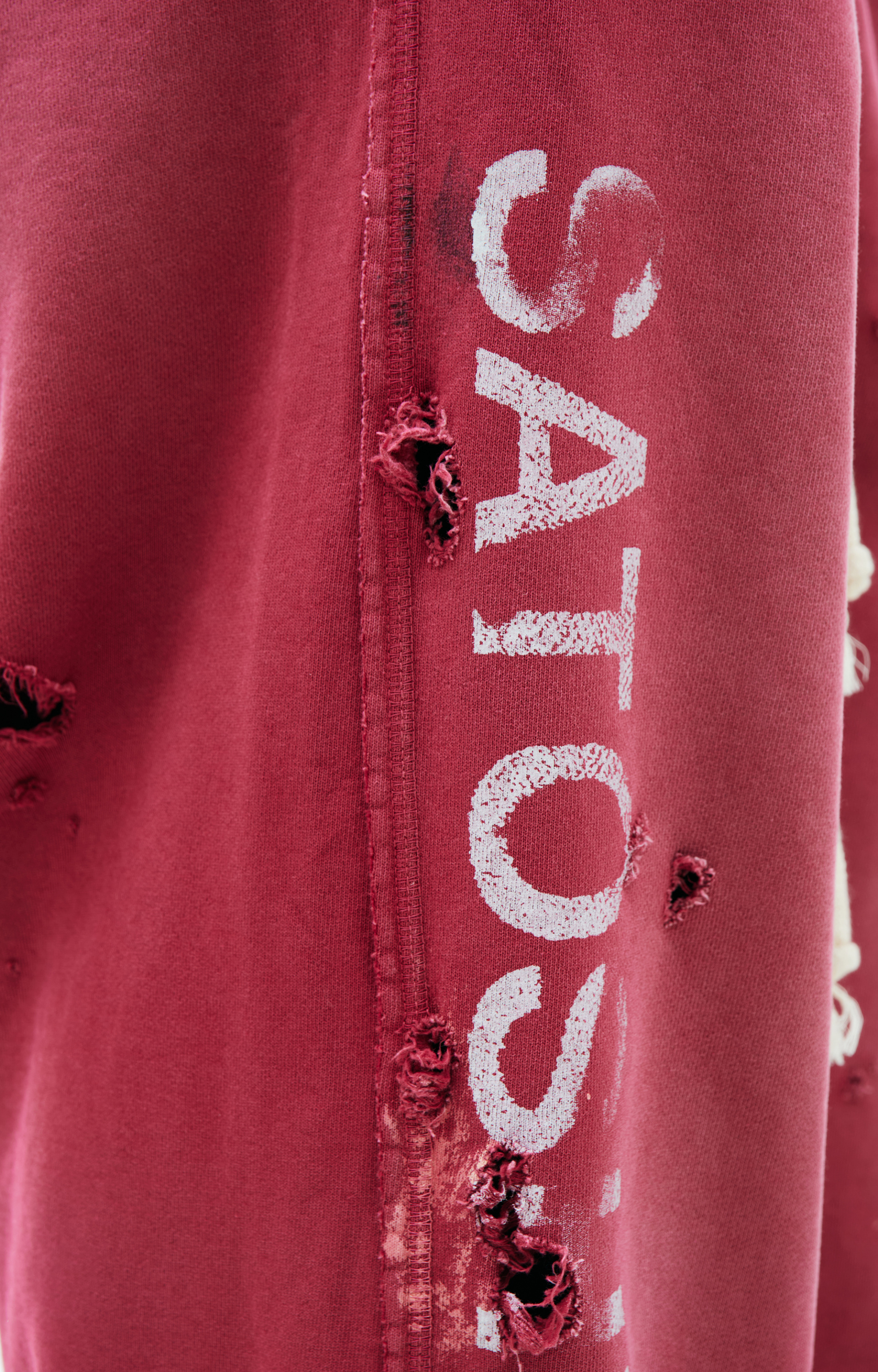 Satoshi Nakamoto Distressed trousers