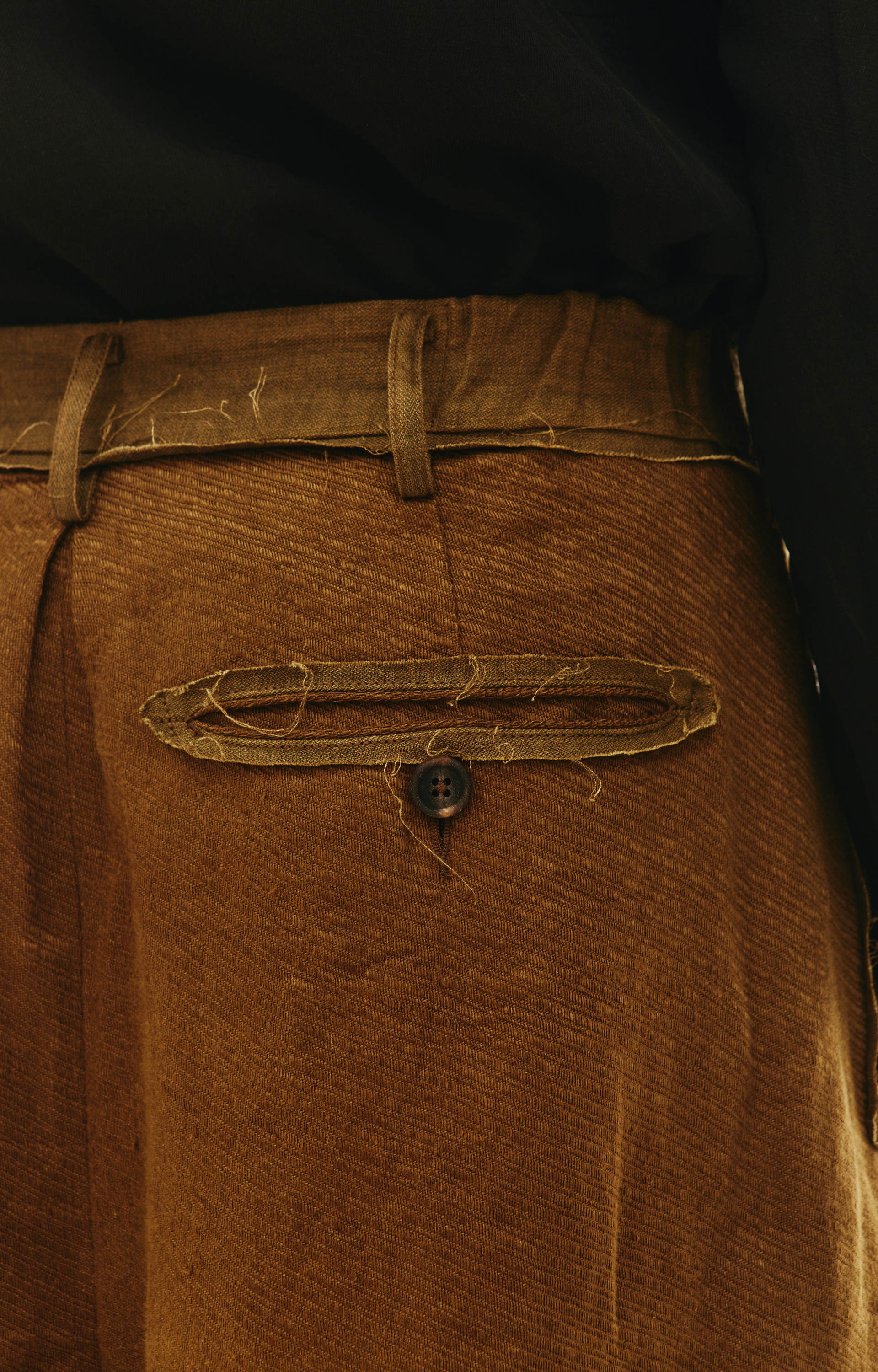 Ziggy Chen Half drawstring trousers