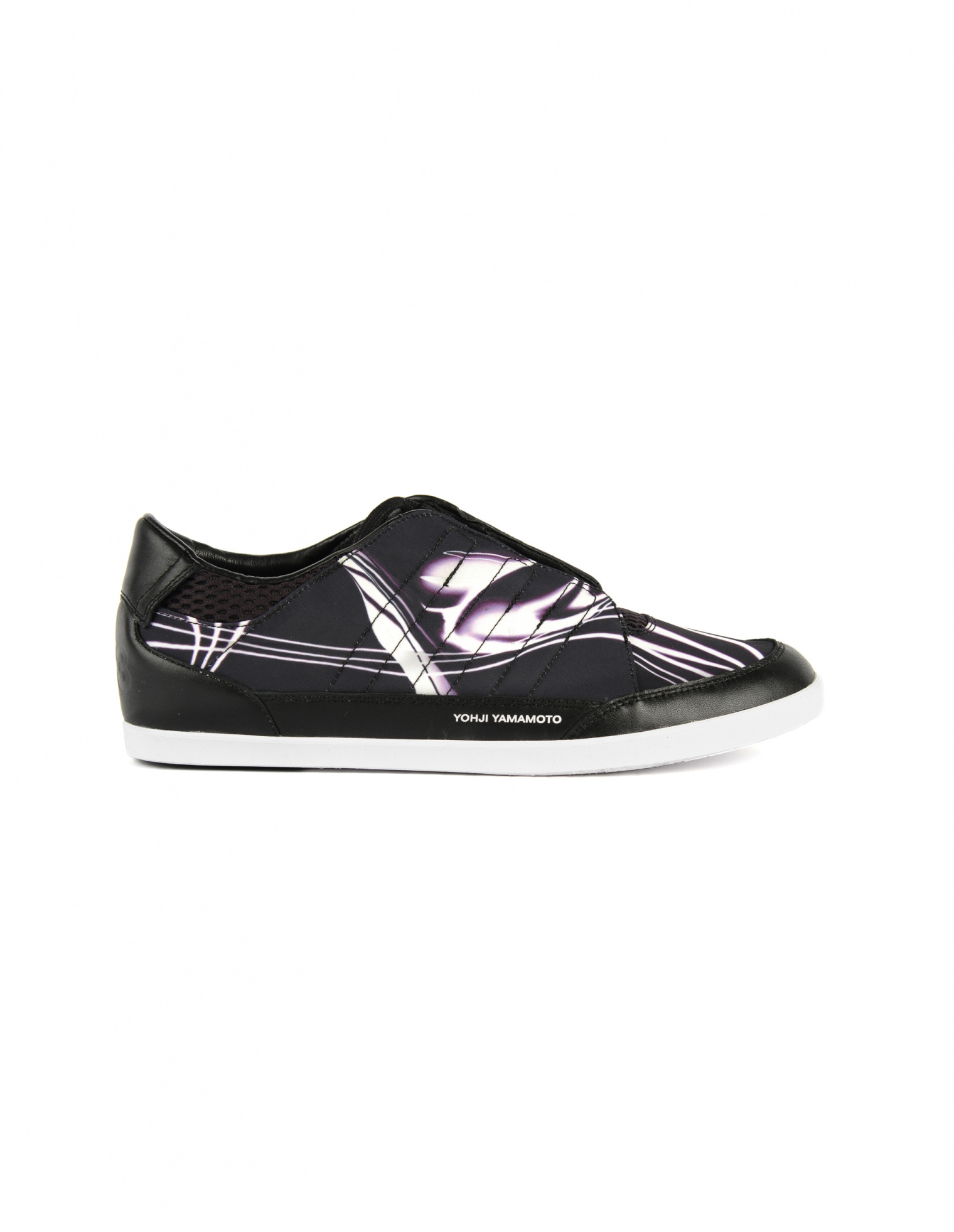 Y-3 Кроссовки из кожи и текстиля