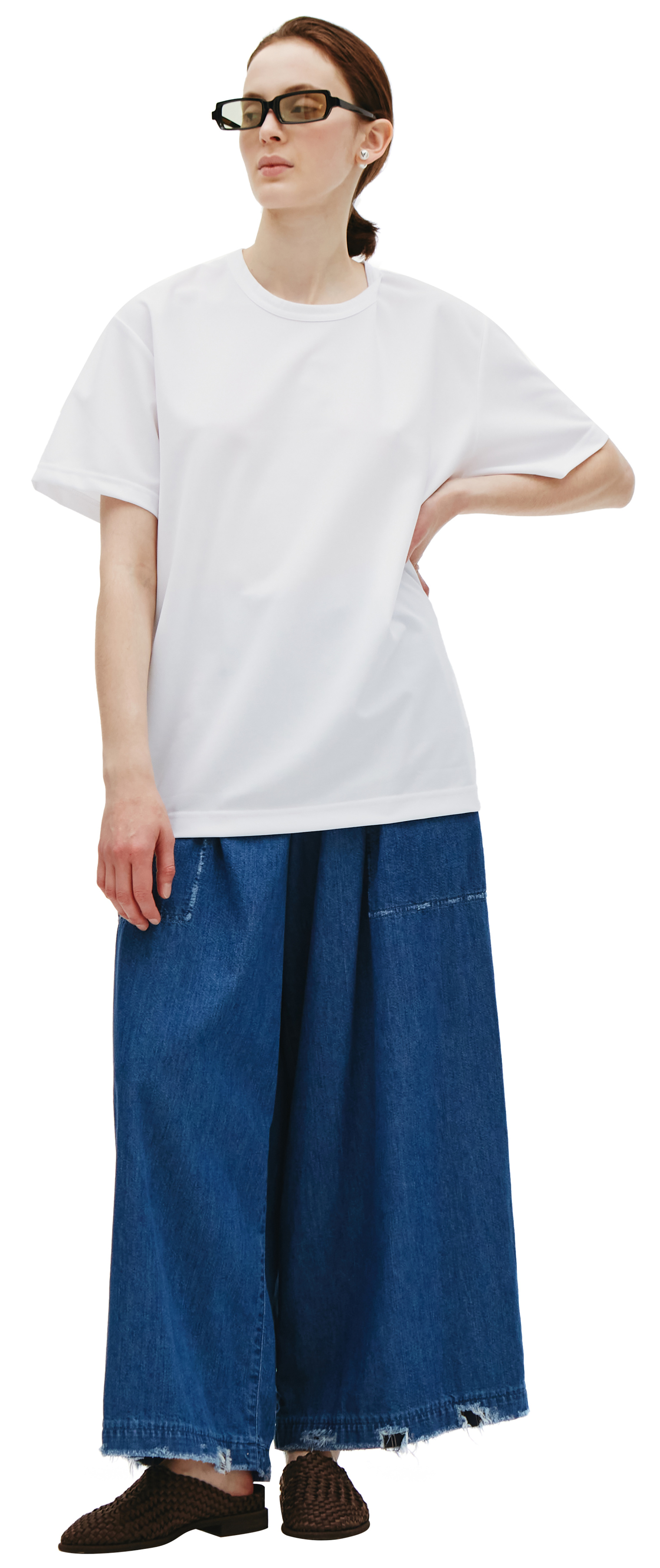 Comme des Garcons Homme plus White printed t-shirt