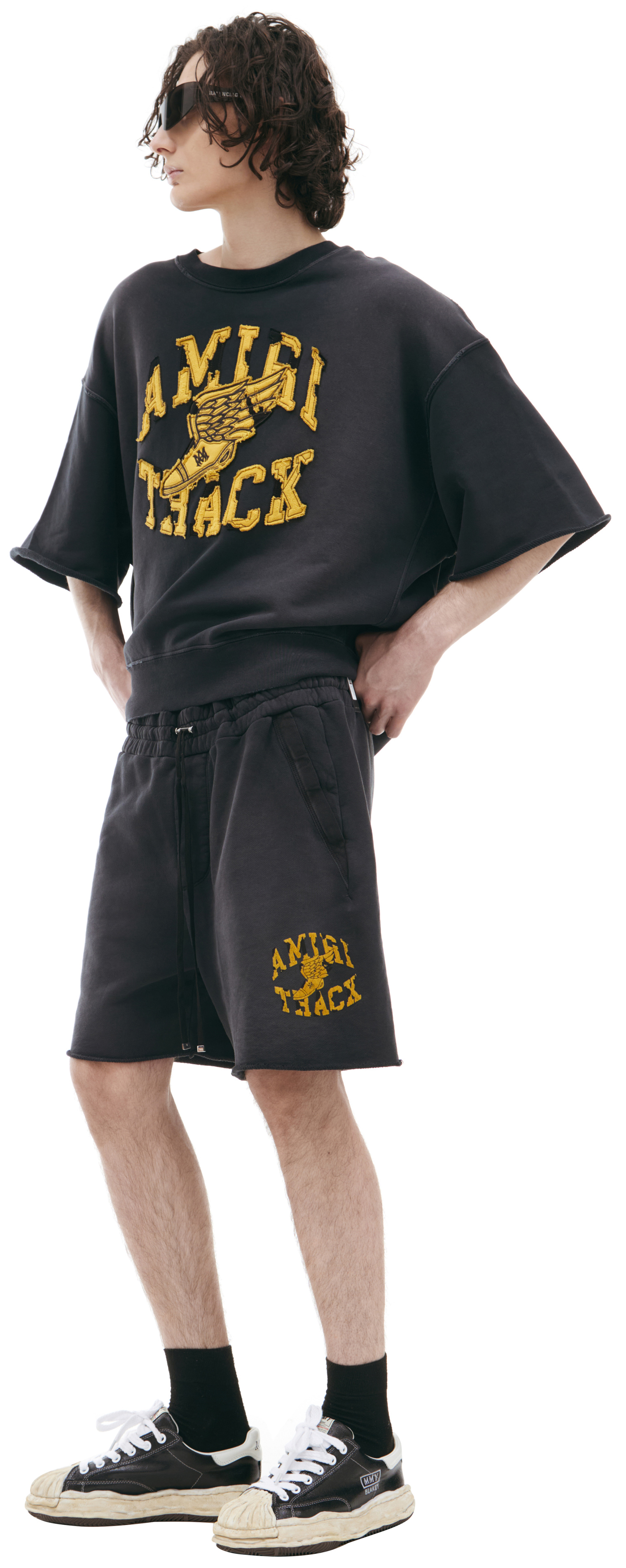 AMIRI Black cotton shorts