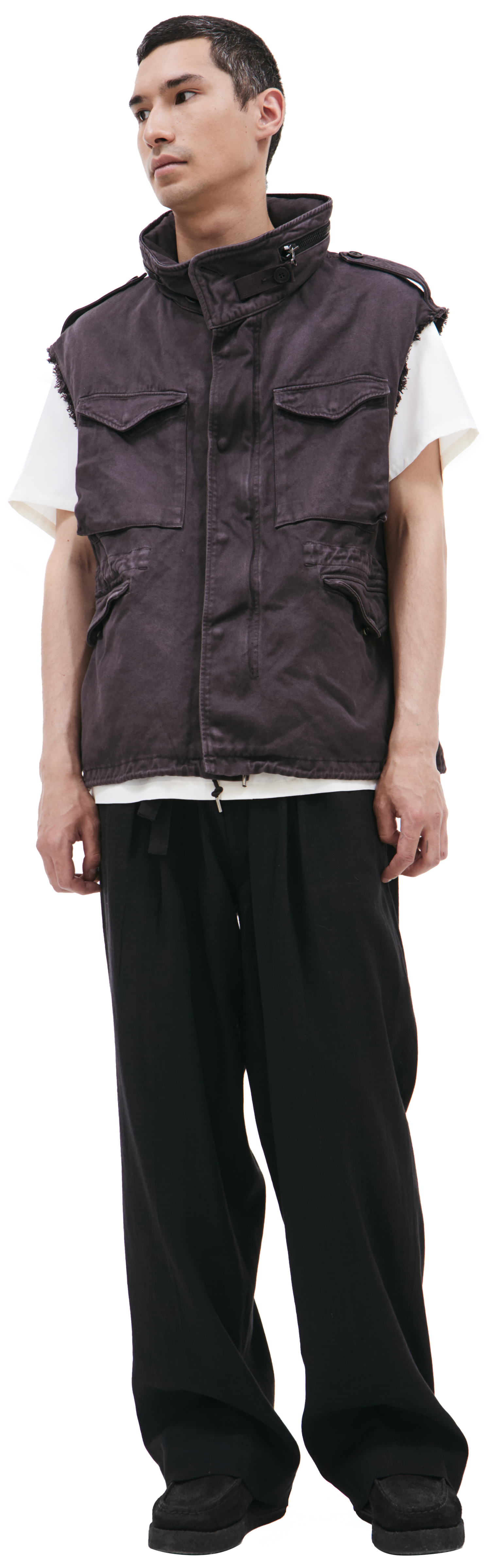 visvim Bickle denim vest