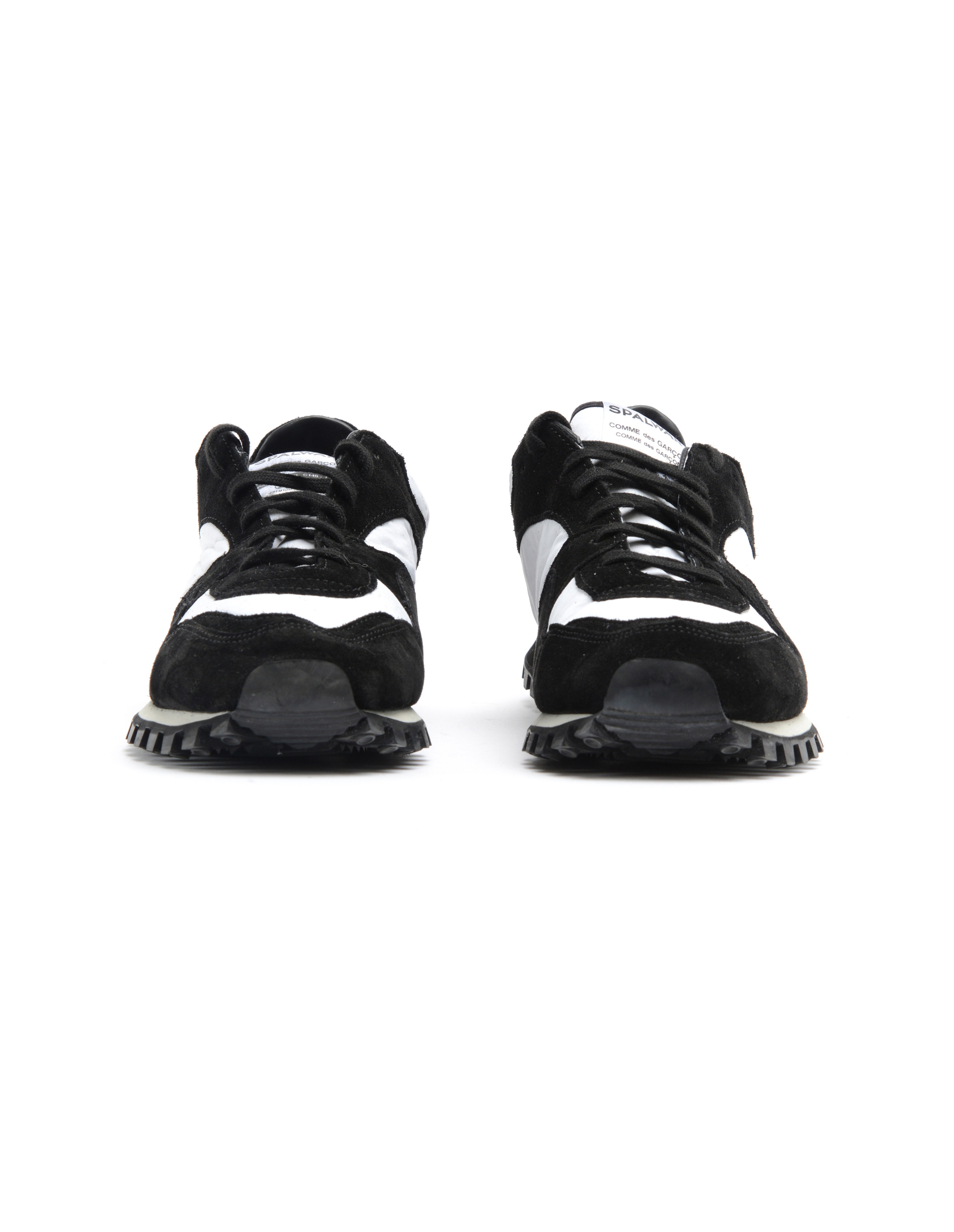 Comme des Garcons CdG Suede and textile sneakers
