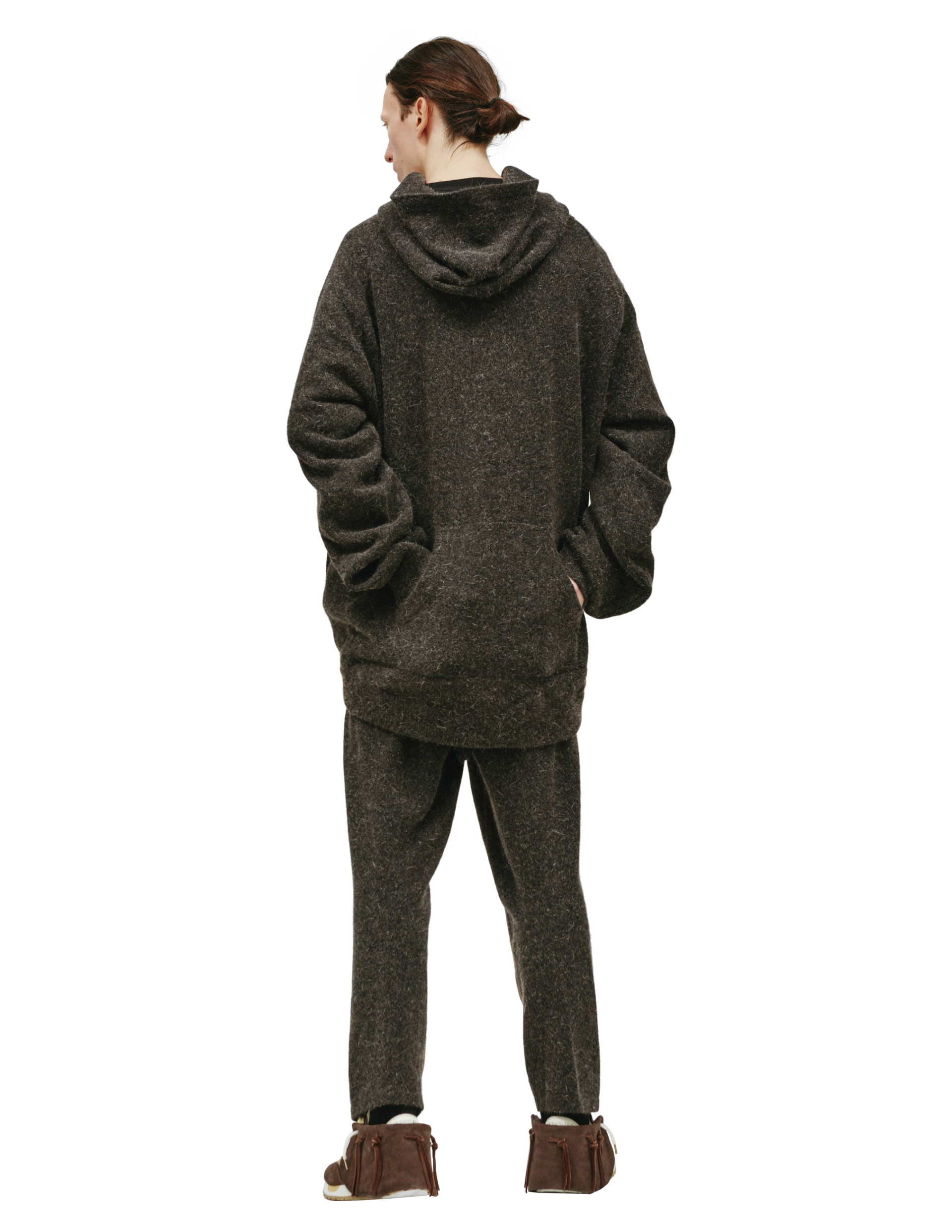 Doublet Wool knit hoodie
