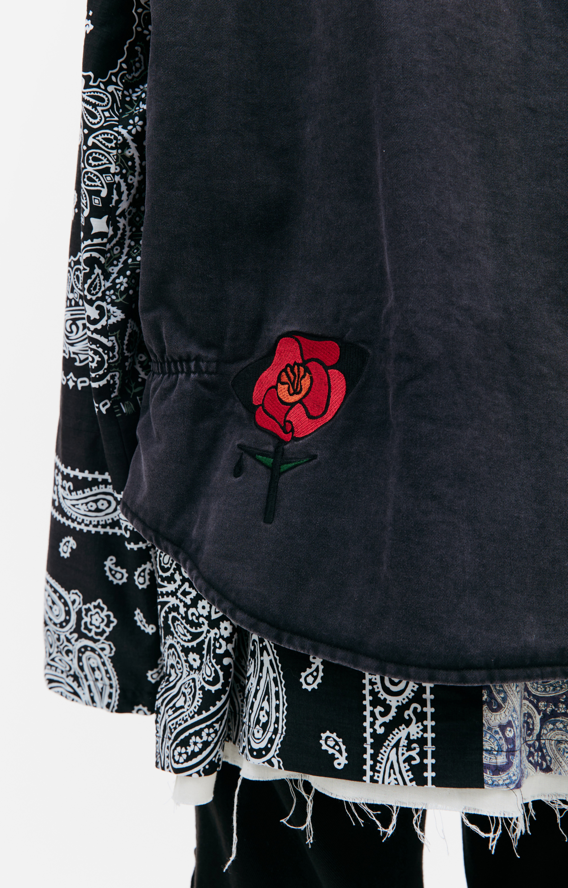 Children of the discordance Embroidered cotton vest