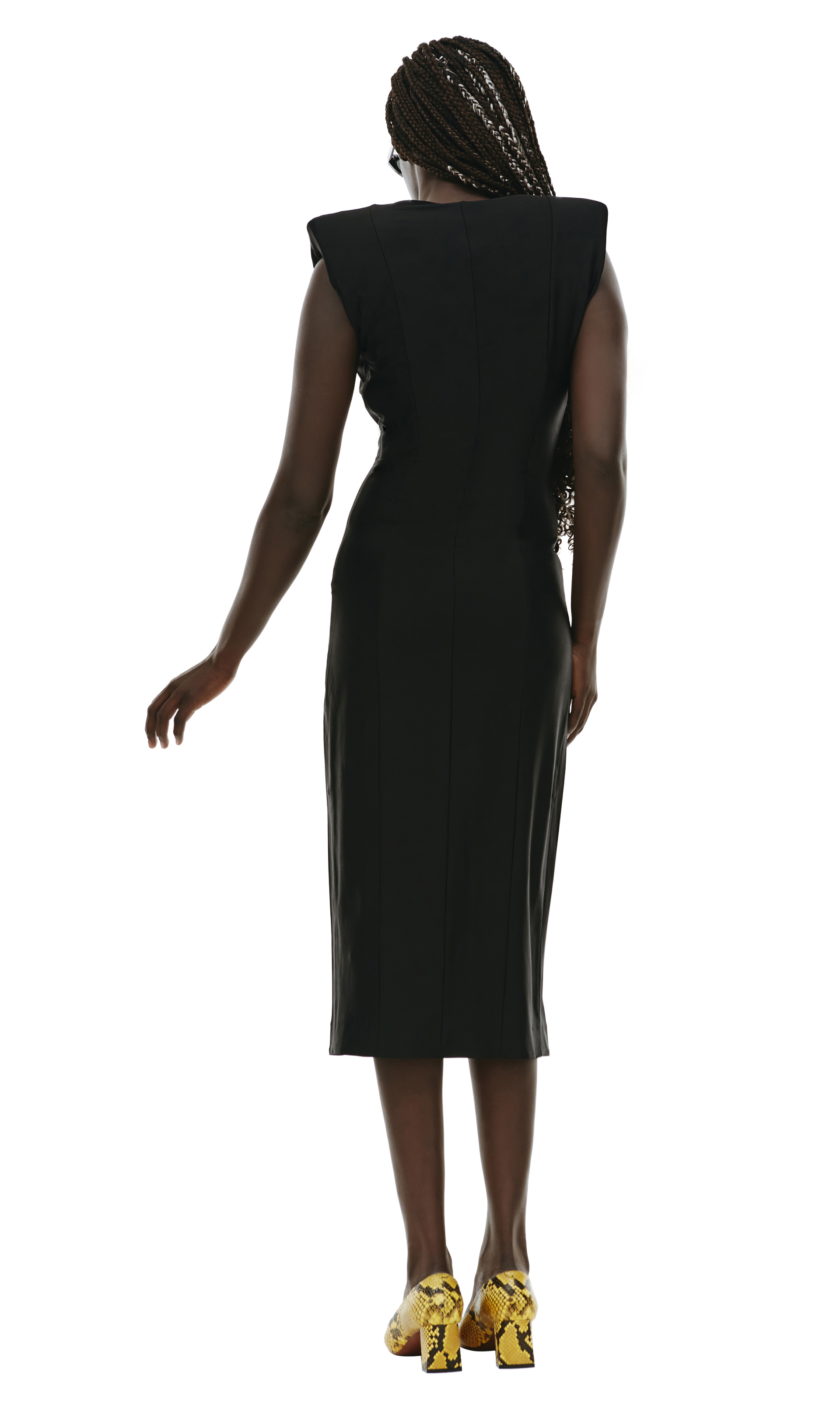 VETEMENTS V-Neck Midi Dress