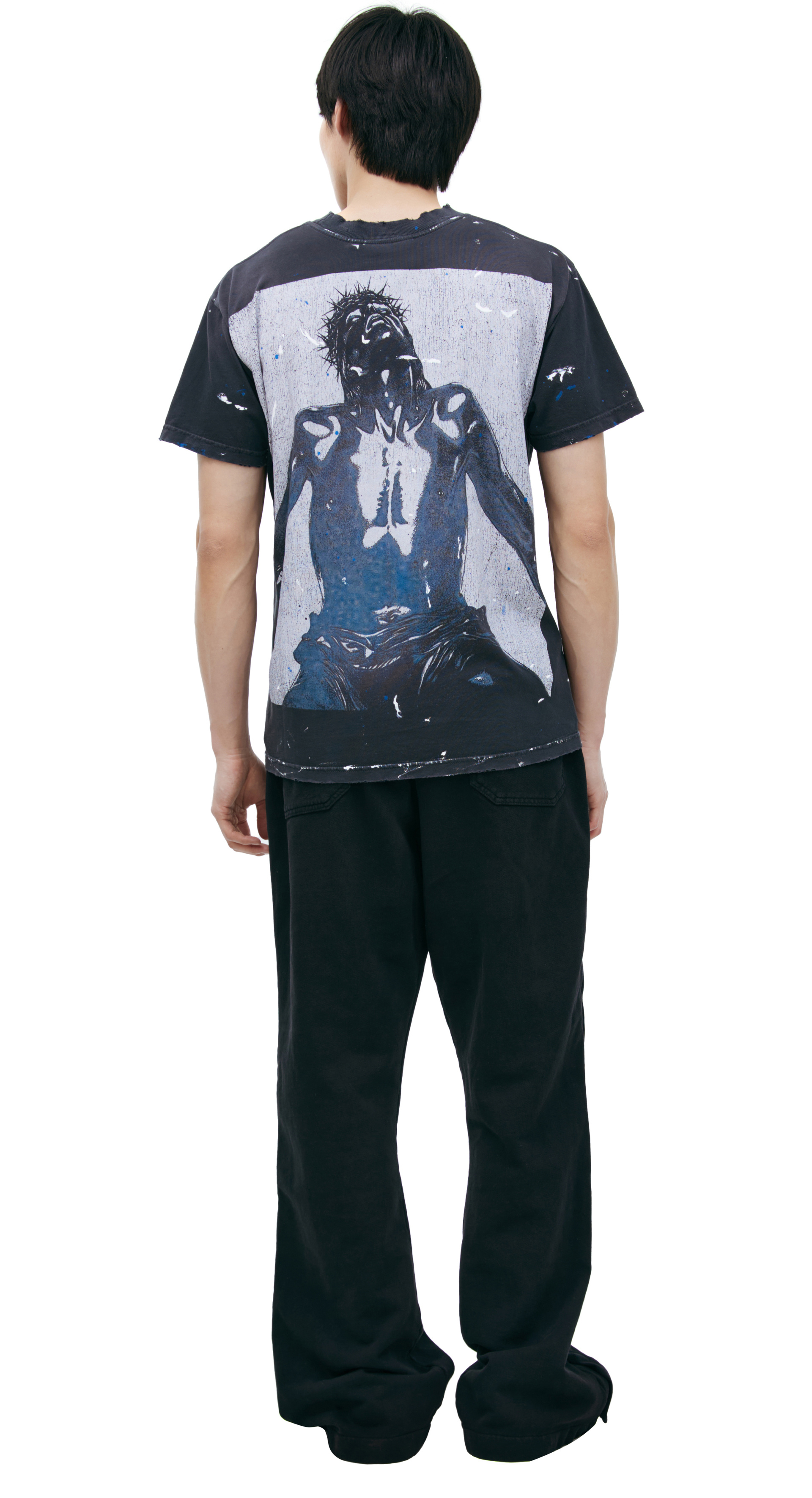 Hellstar Black print T-shirt