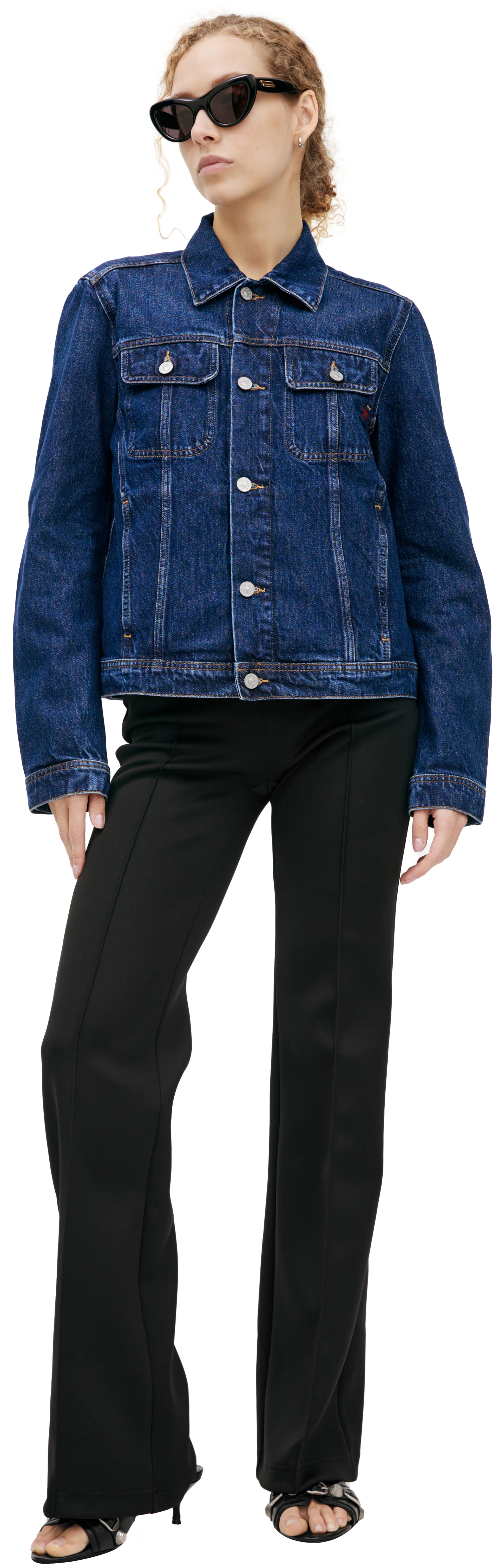 Diesel Denim jacket with shaped seams