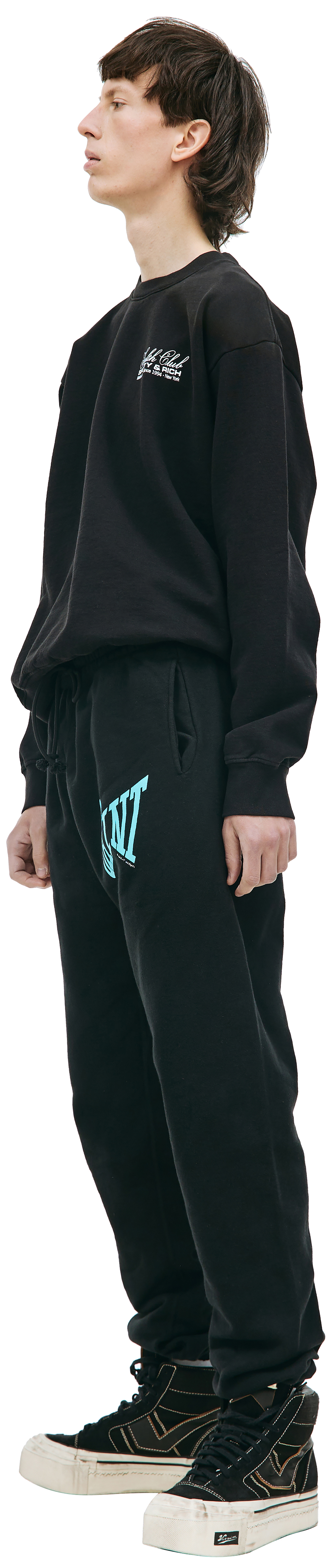 Saint Michael Cotton logo sweatpants