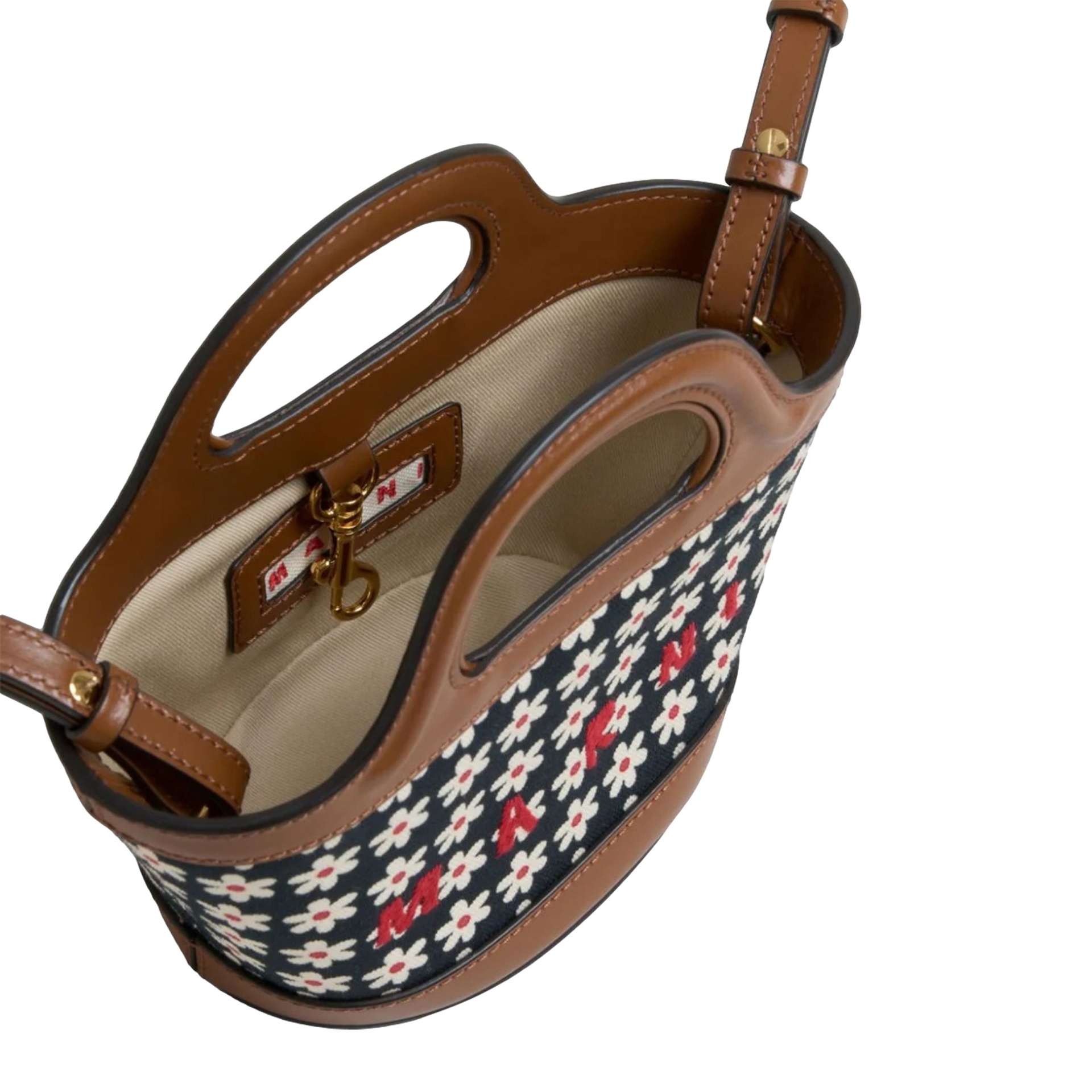 Marni Tropicalia Micro Bag With Daisy Print