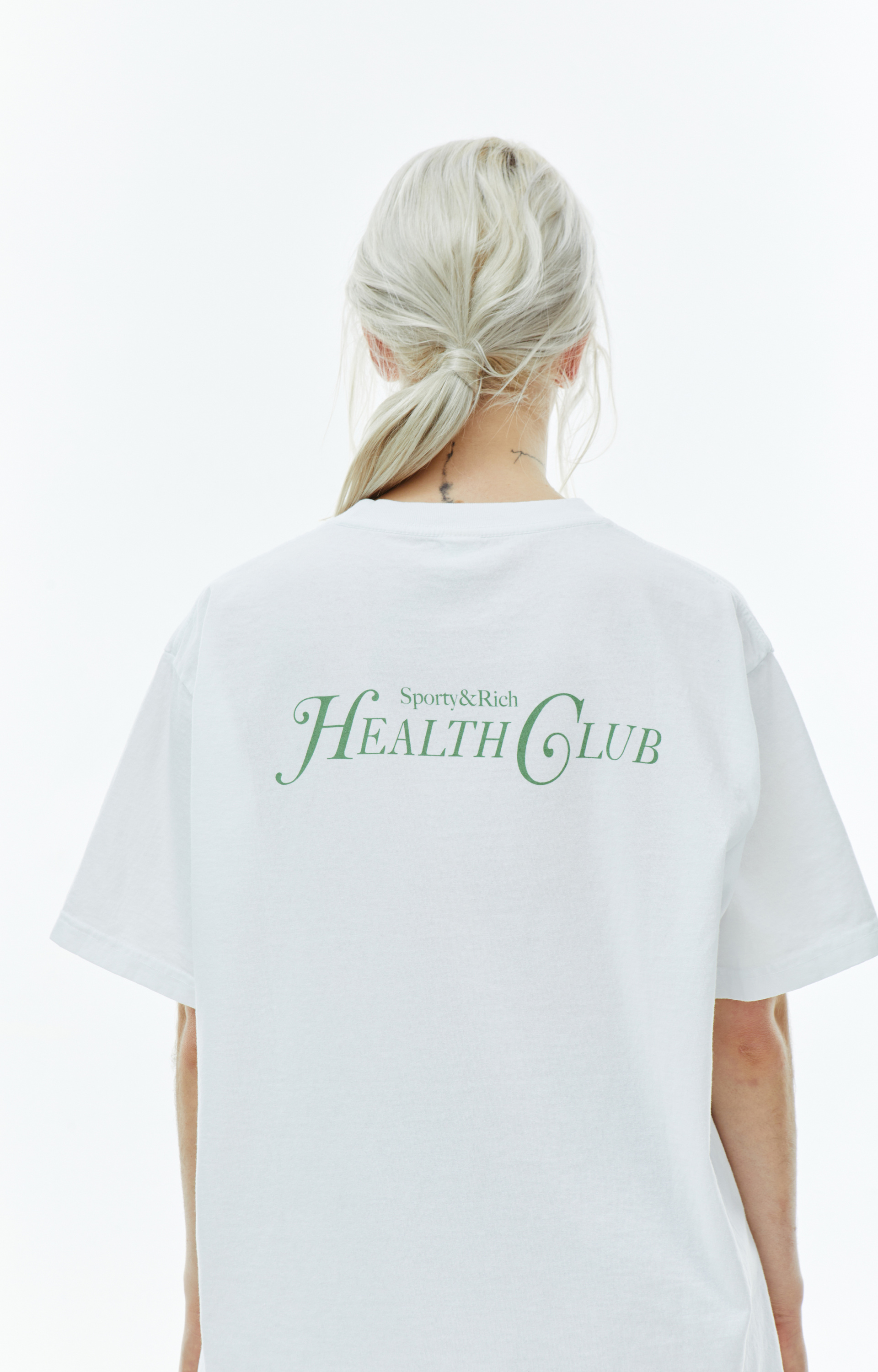 SPORTY & RICH White Rizzoli t-Shirt