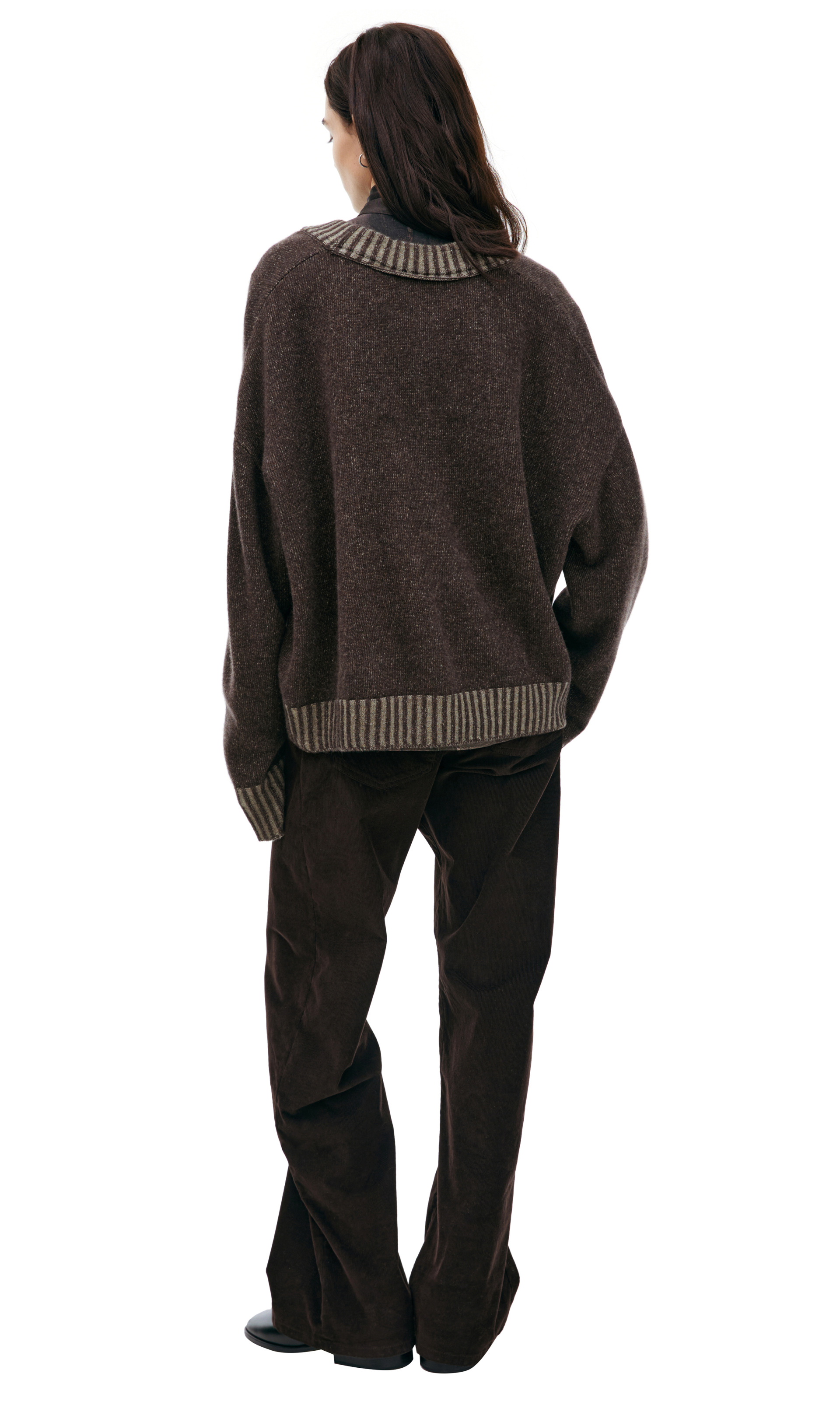 Ziggy Chen Knitted cashmere sweater