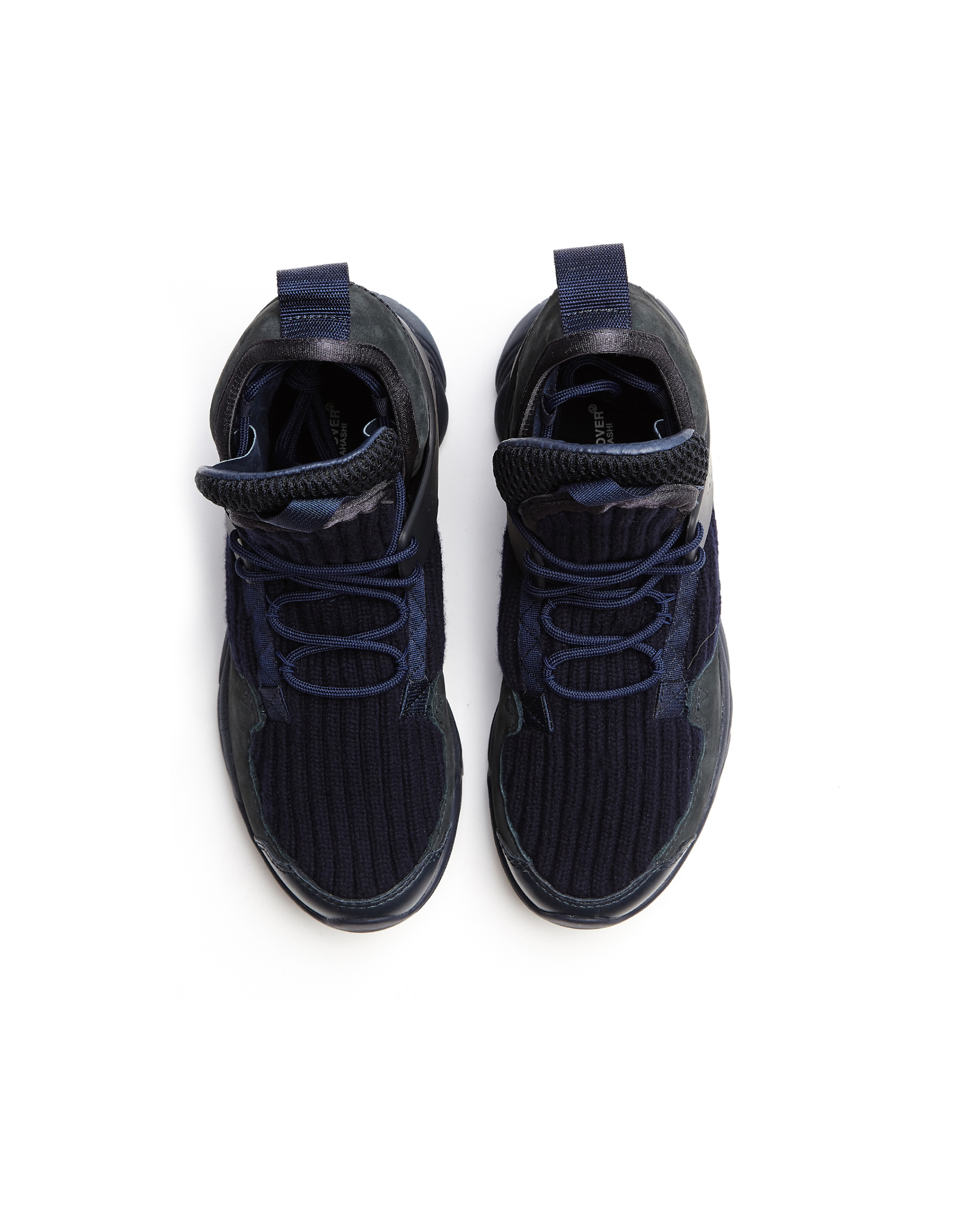 Undercover Blue Vibram Sole High Top Sneakers