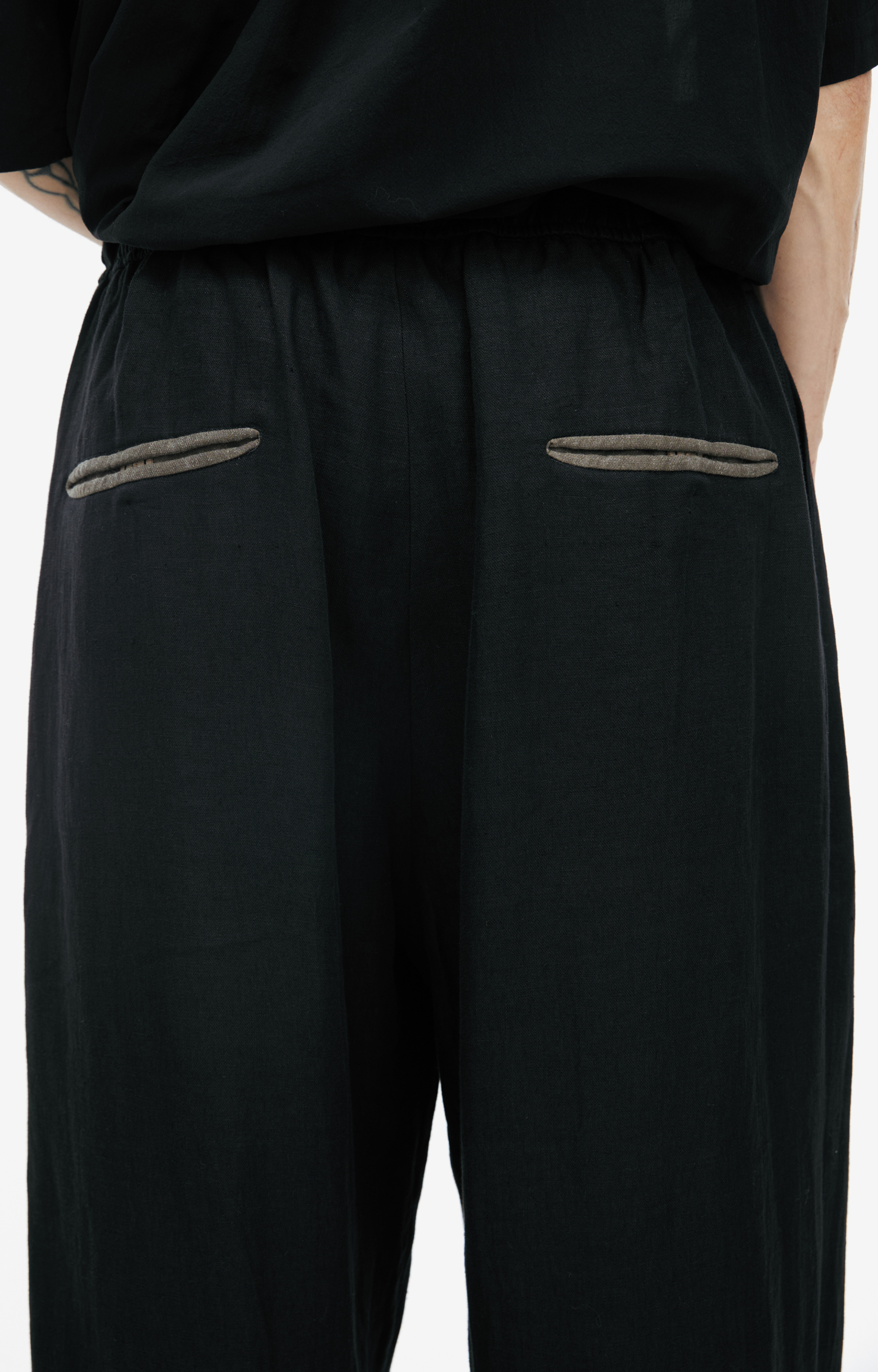 Ziggy Chen DRAWSTRING TROUSERS