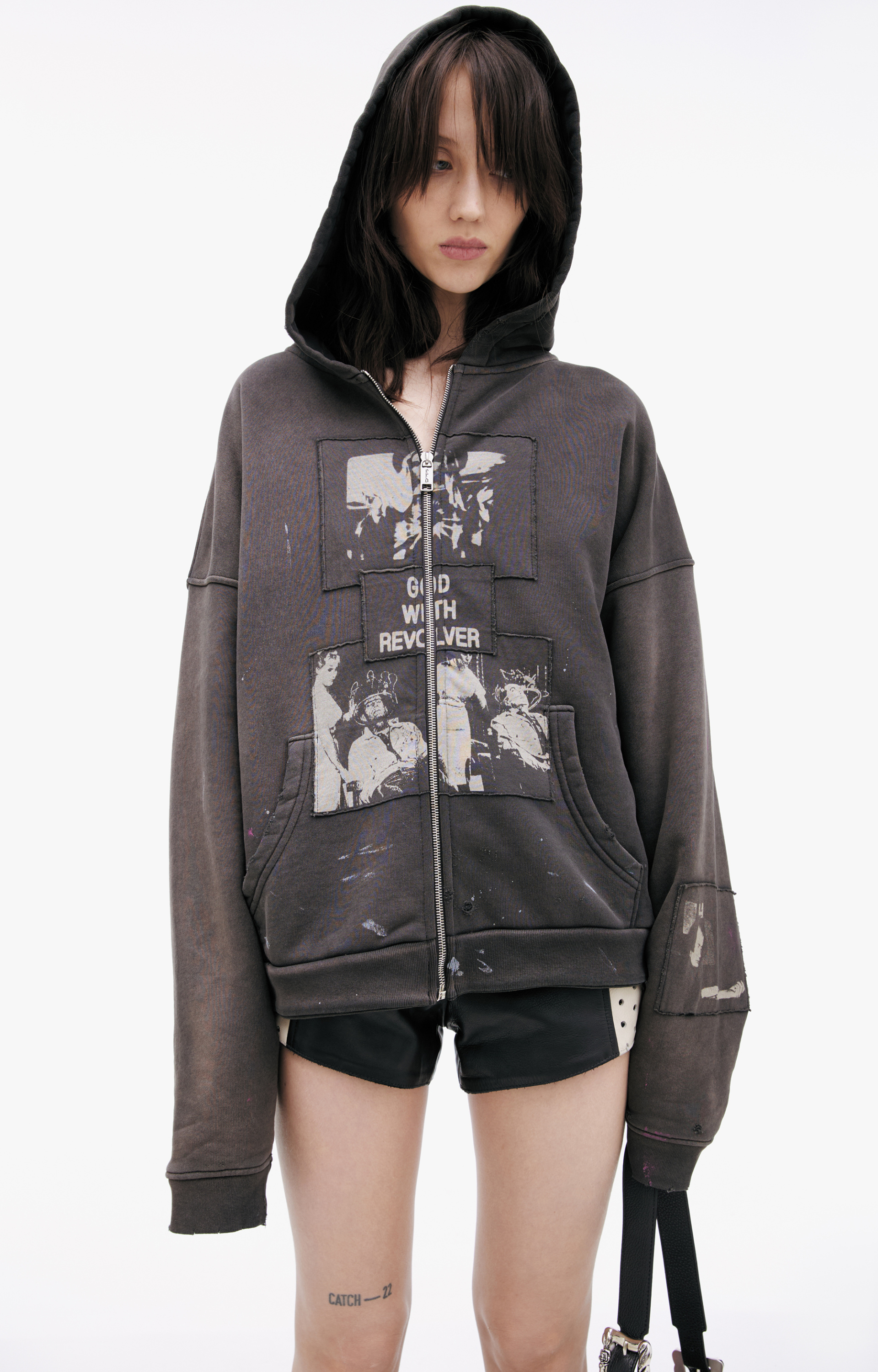 Enfants Riches Déprimés Cotton hoodie with zipper