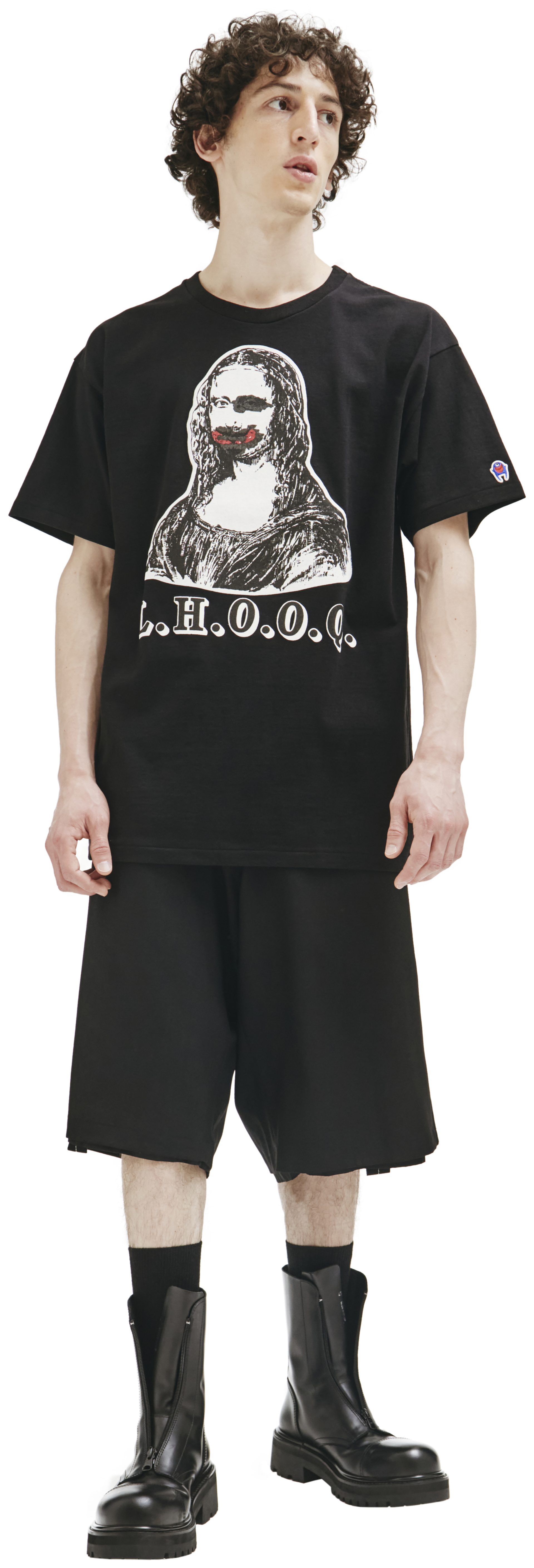 Readymade Mona Lisa T-shirt in Black