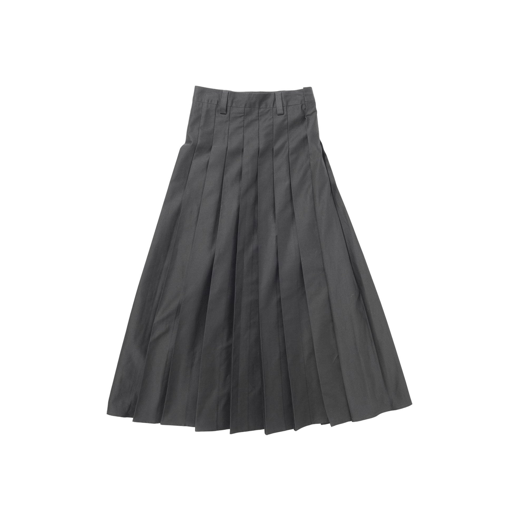 Enfants Riches Déprimés Grеy pleated skirt