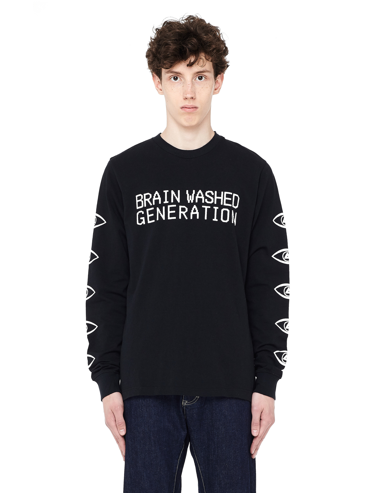 Undercover Brain Washed Generation\' Printed Long Sleeve Top