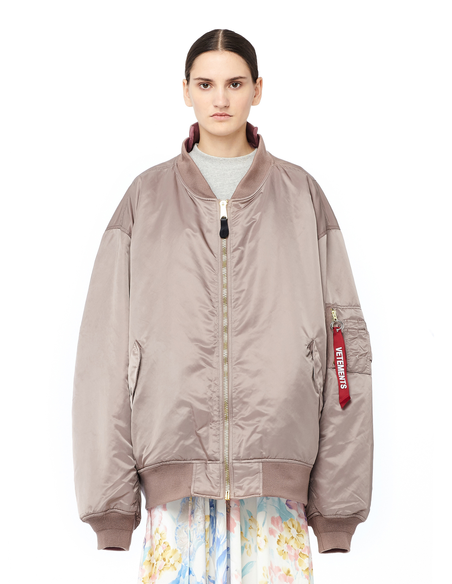 VETEMENTS Двусторонний бомбер Alpha Industries