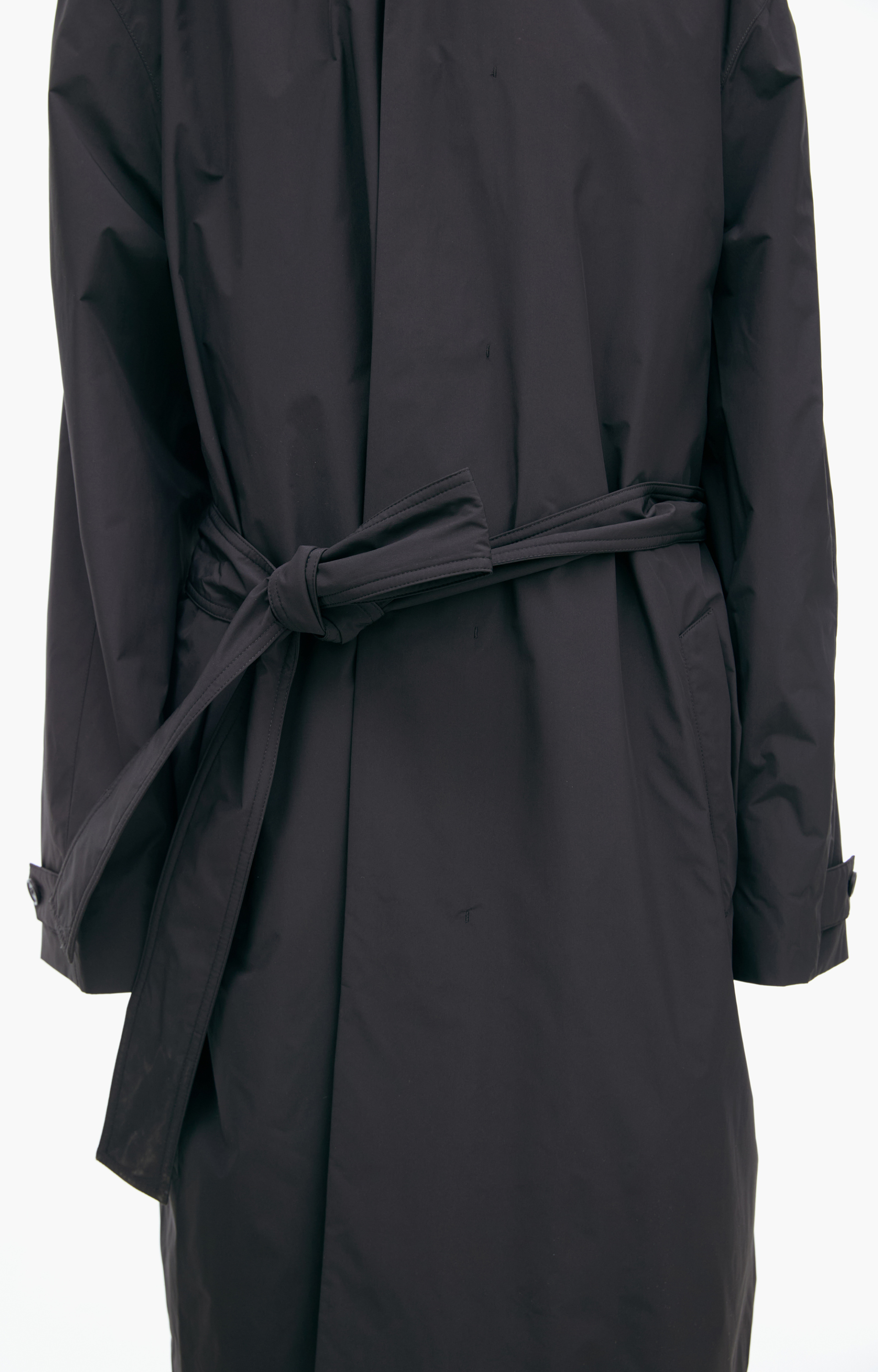 The Row Black buttoned coat