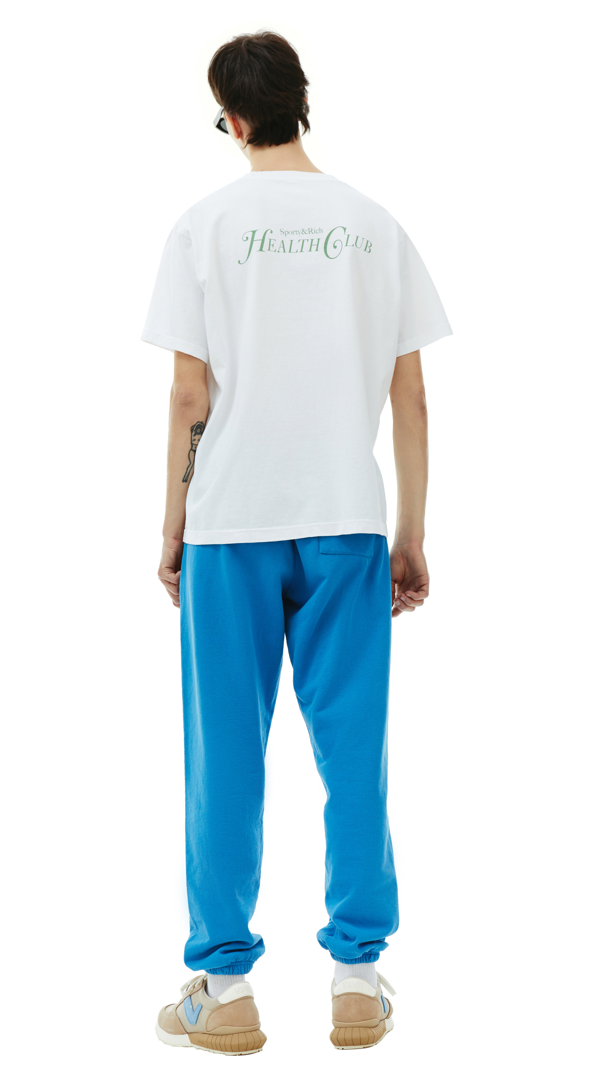 SPORTY & RICH White Rizzoli t-Shirt