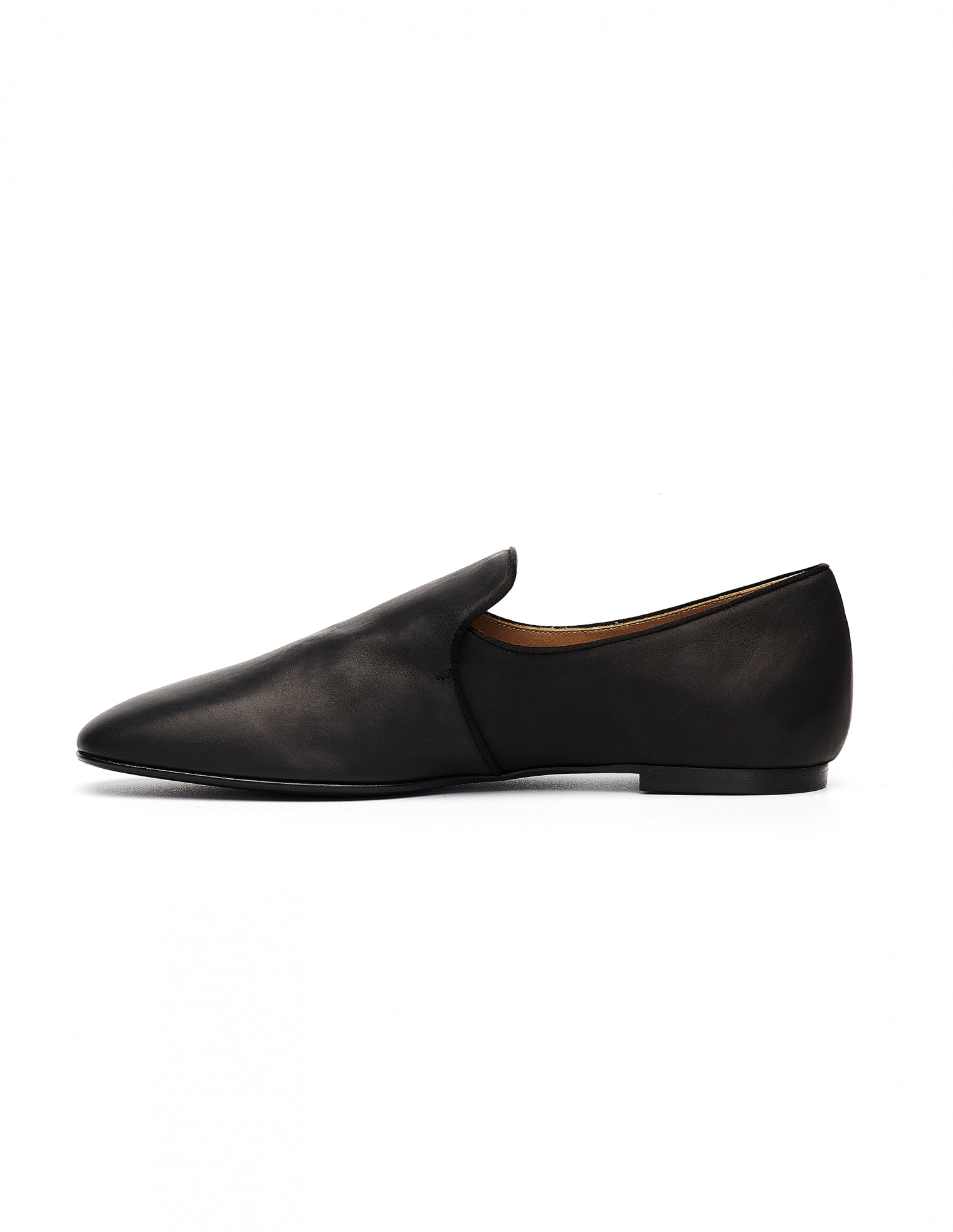 The Row Alys Leather Loafer Shoes