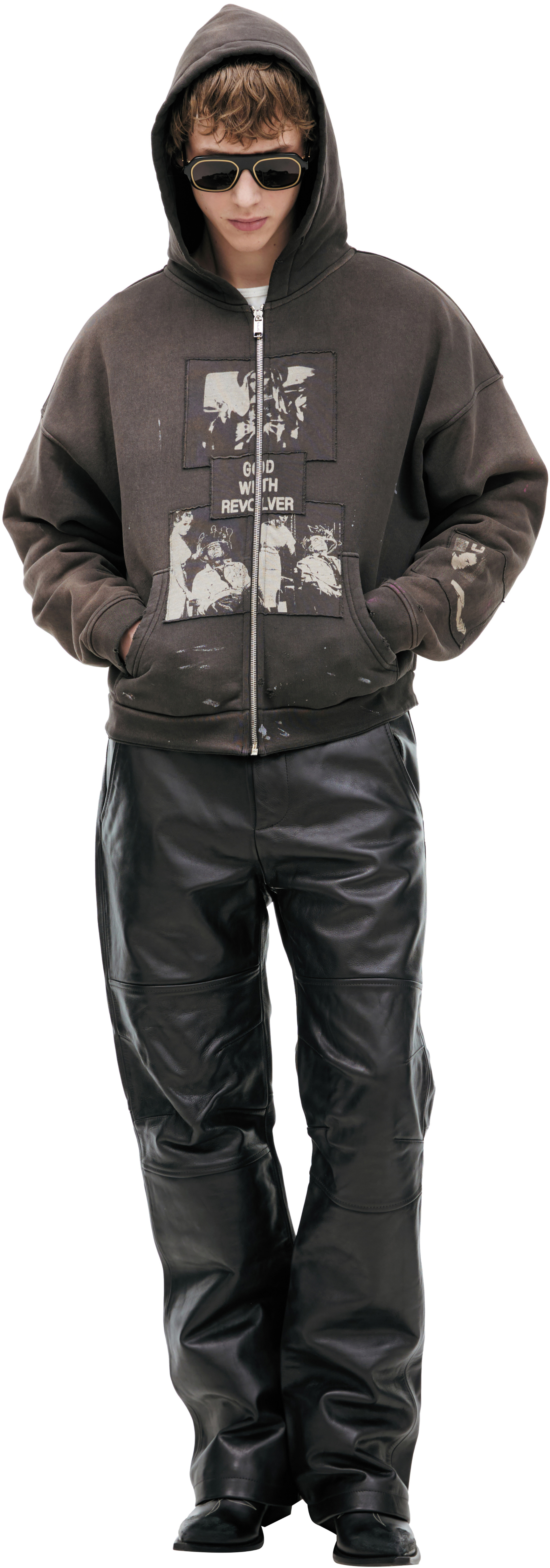 Enfants Riches Déprimés Cotton hoodie with zipper