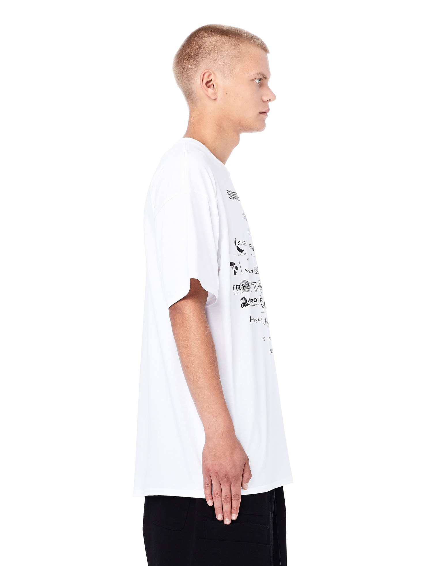 Raf Simons Summer Games Oversized Cotton T-Shirt