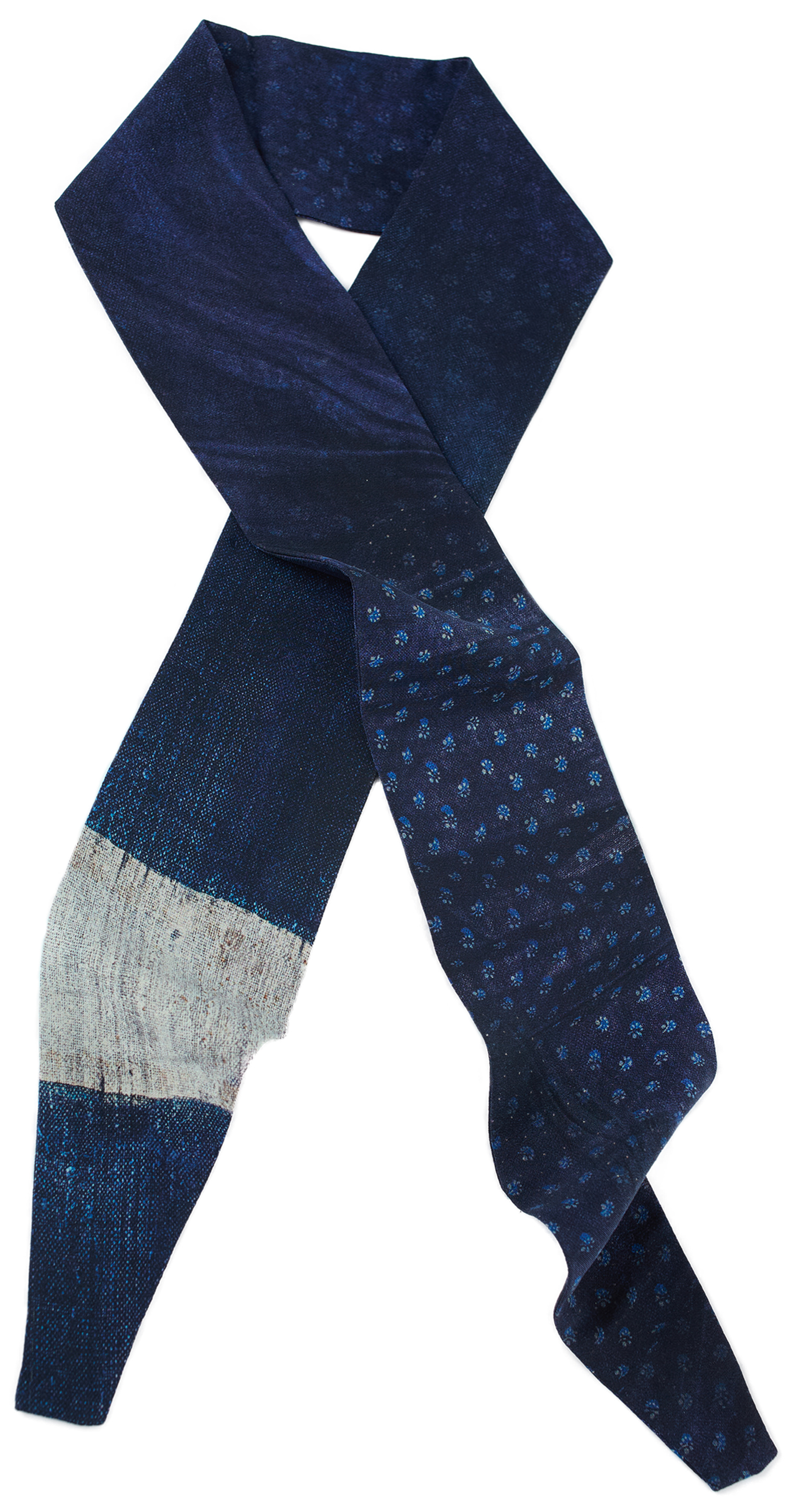 Ziggy Chen Silk scarf with print