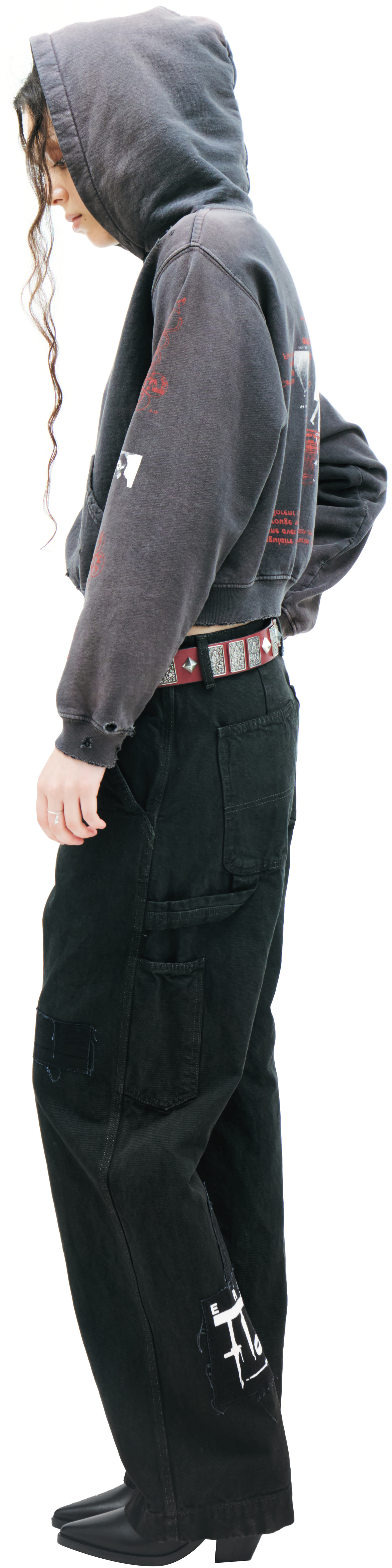 Enfants Riches Déprimés Dark grey prints hoodie