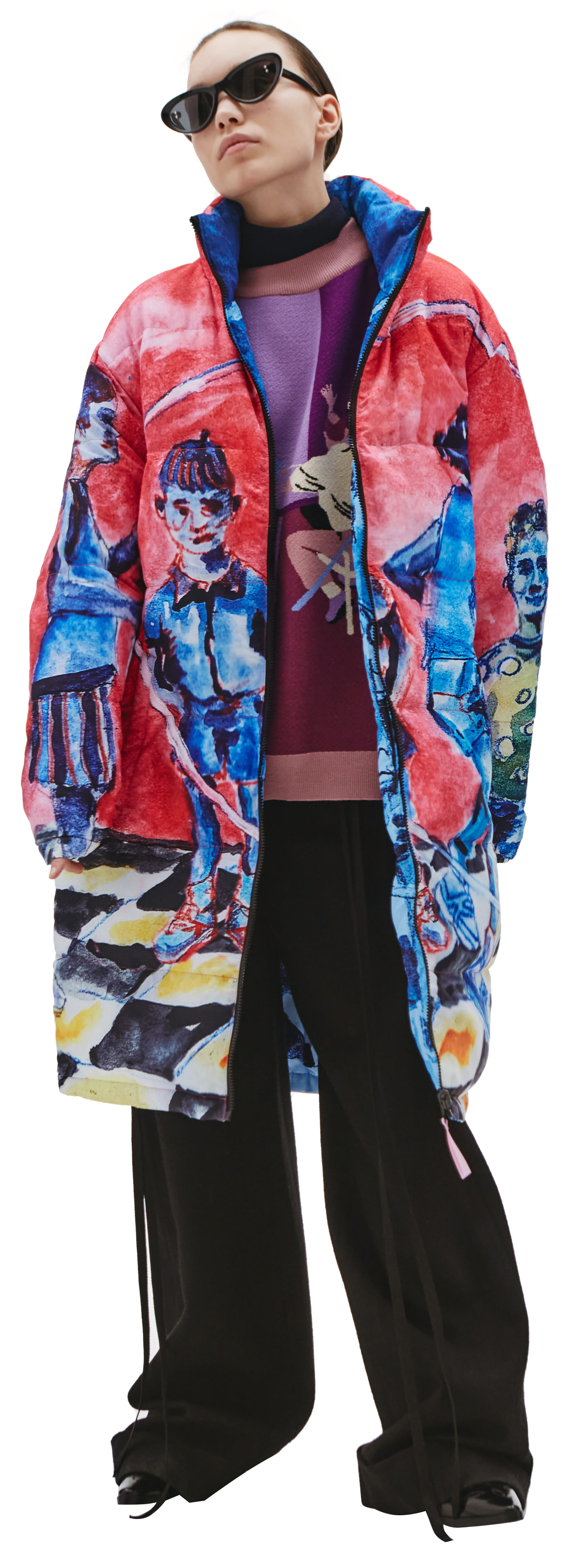 KidSuper Reversible Painted Down Jacket