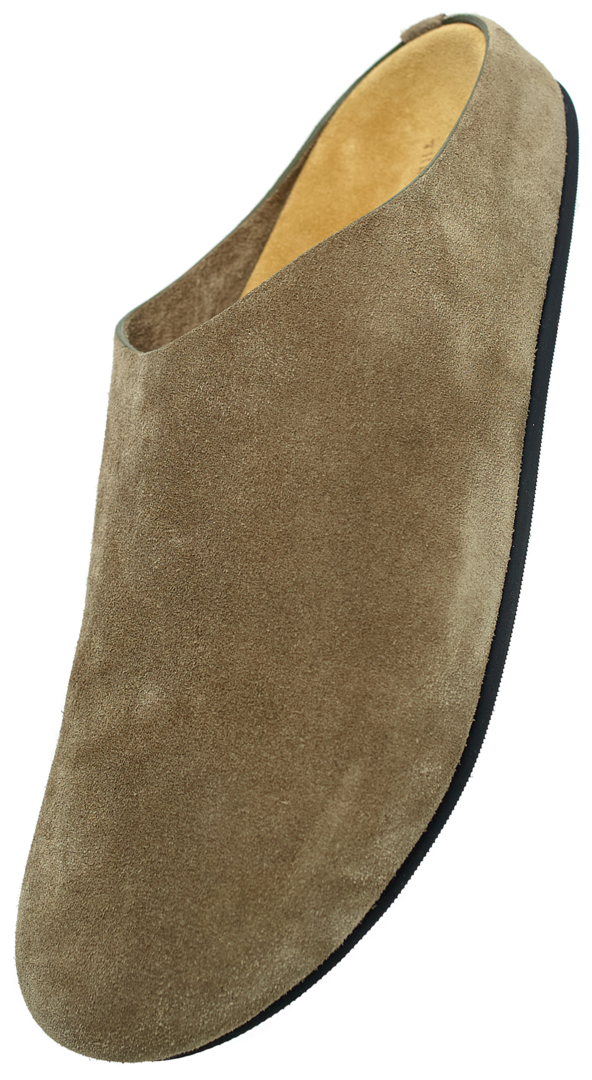 The Row HUGO SLIDE Suede Mules