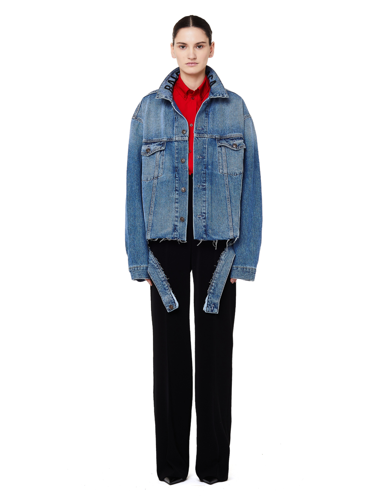 Balenciaga Широкие брюки со стрелками