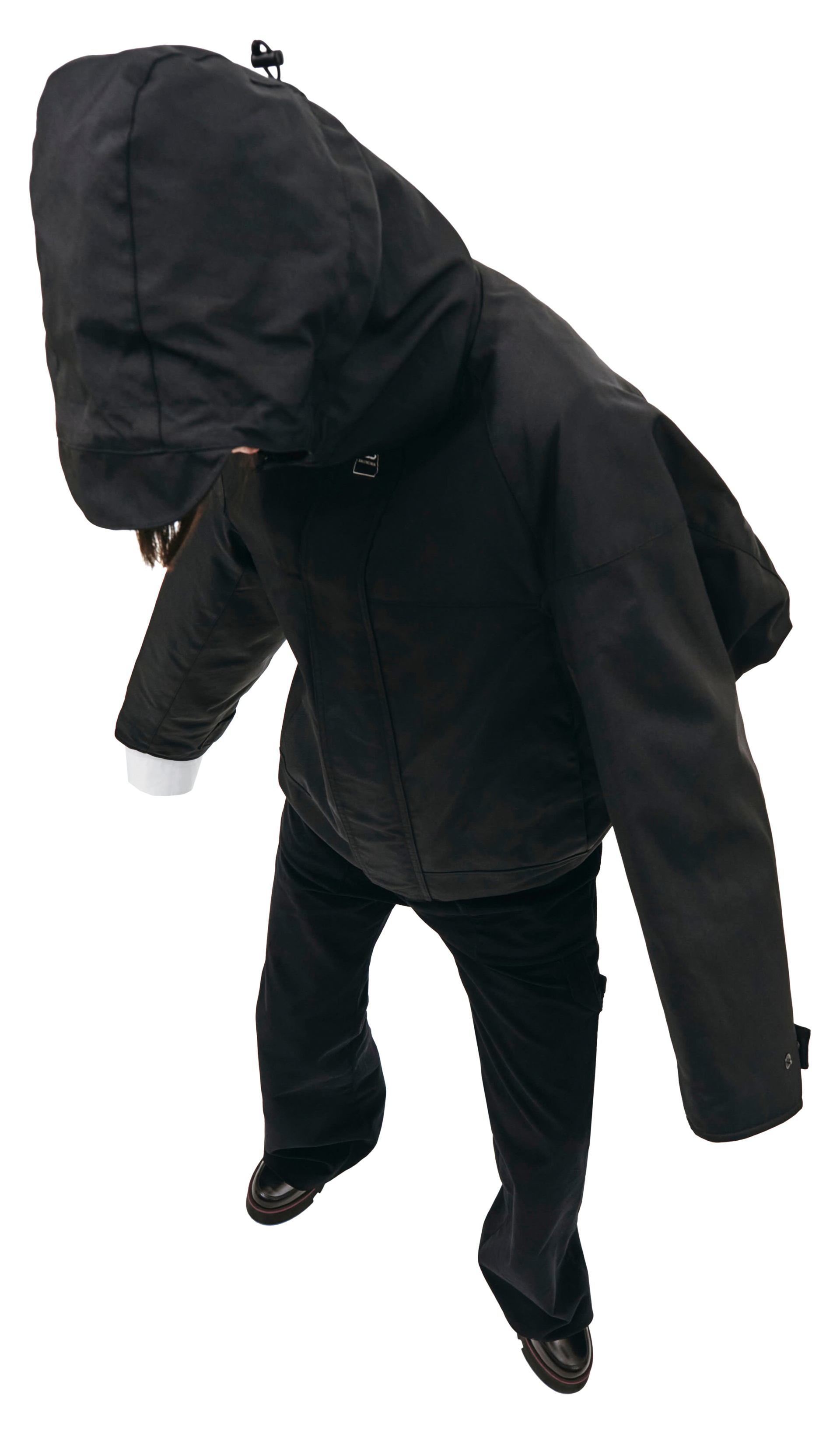 Balenciaga Black Upside Down Jacket