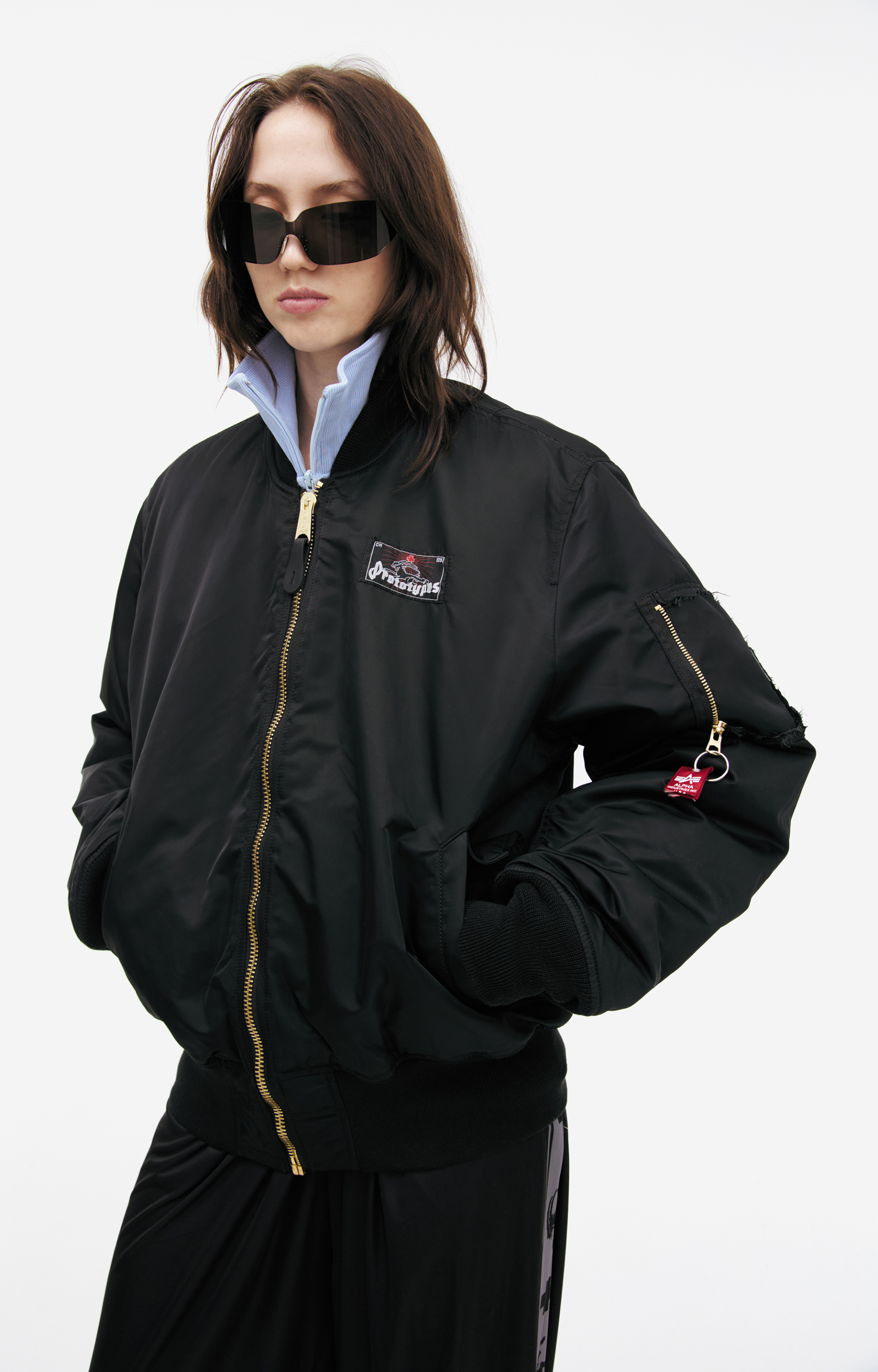 PROTOTYPES x SPRAYED ALPHA bomber