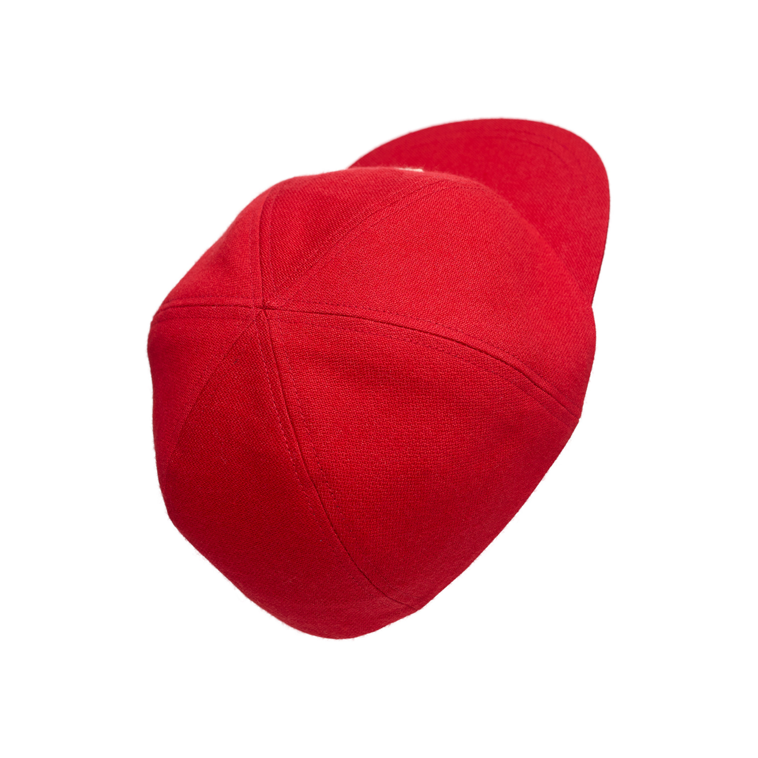 visvim Кепка-0125103003011/RED снепбек, вышивка V спереди, крас