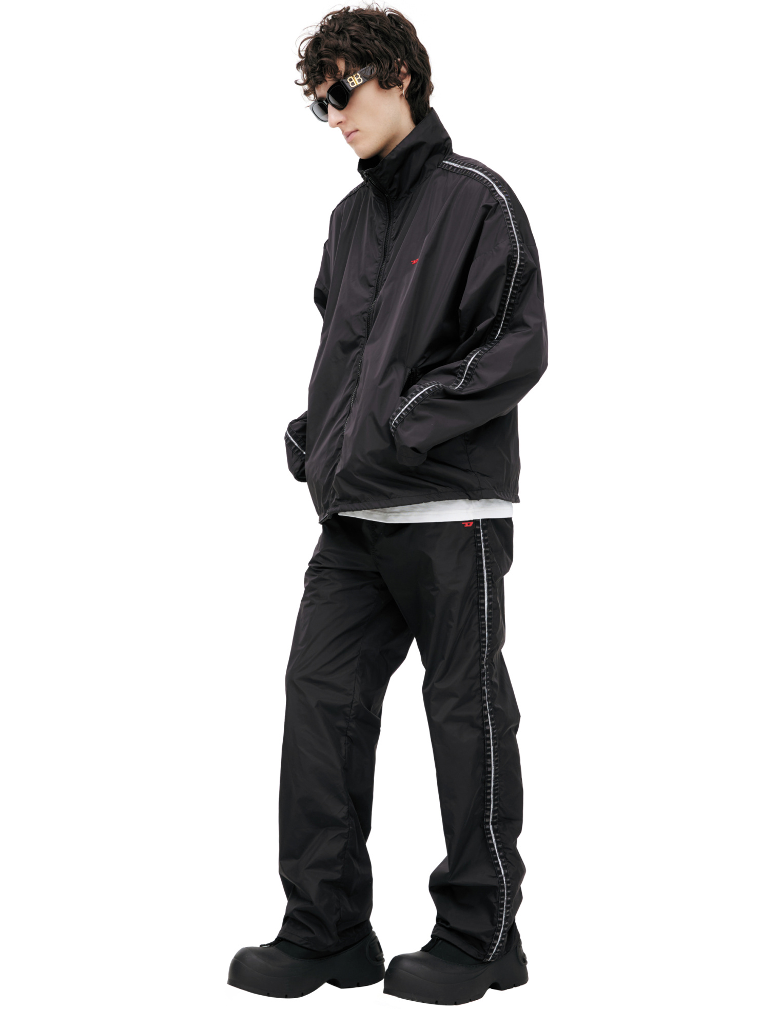 Diesel Black jacket with logo