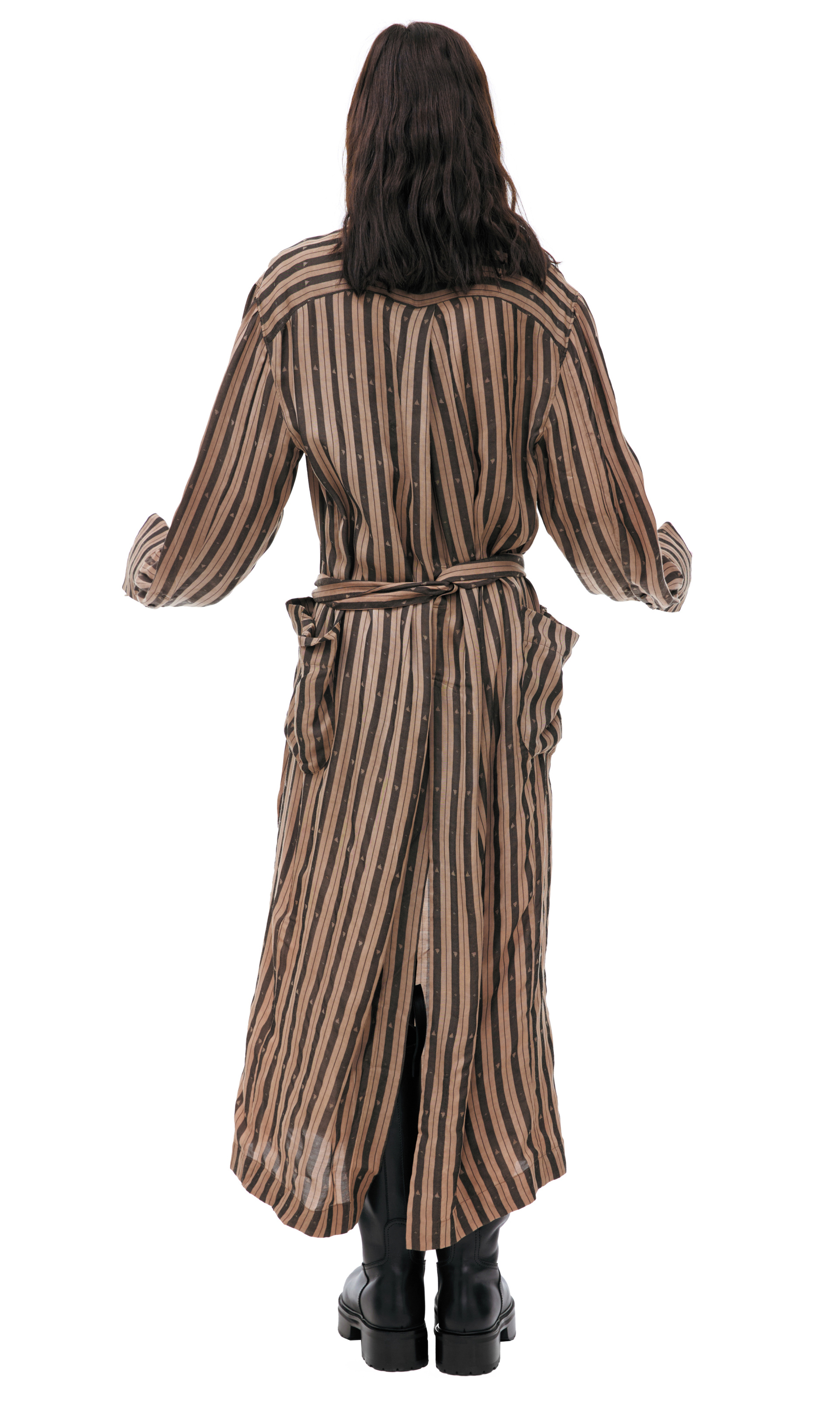 Ziggy Chen Stripped Dress