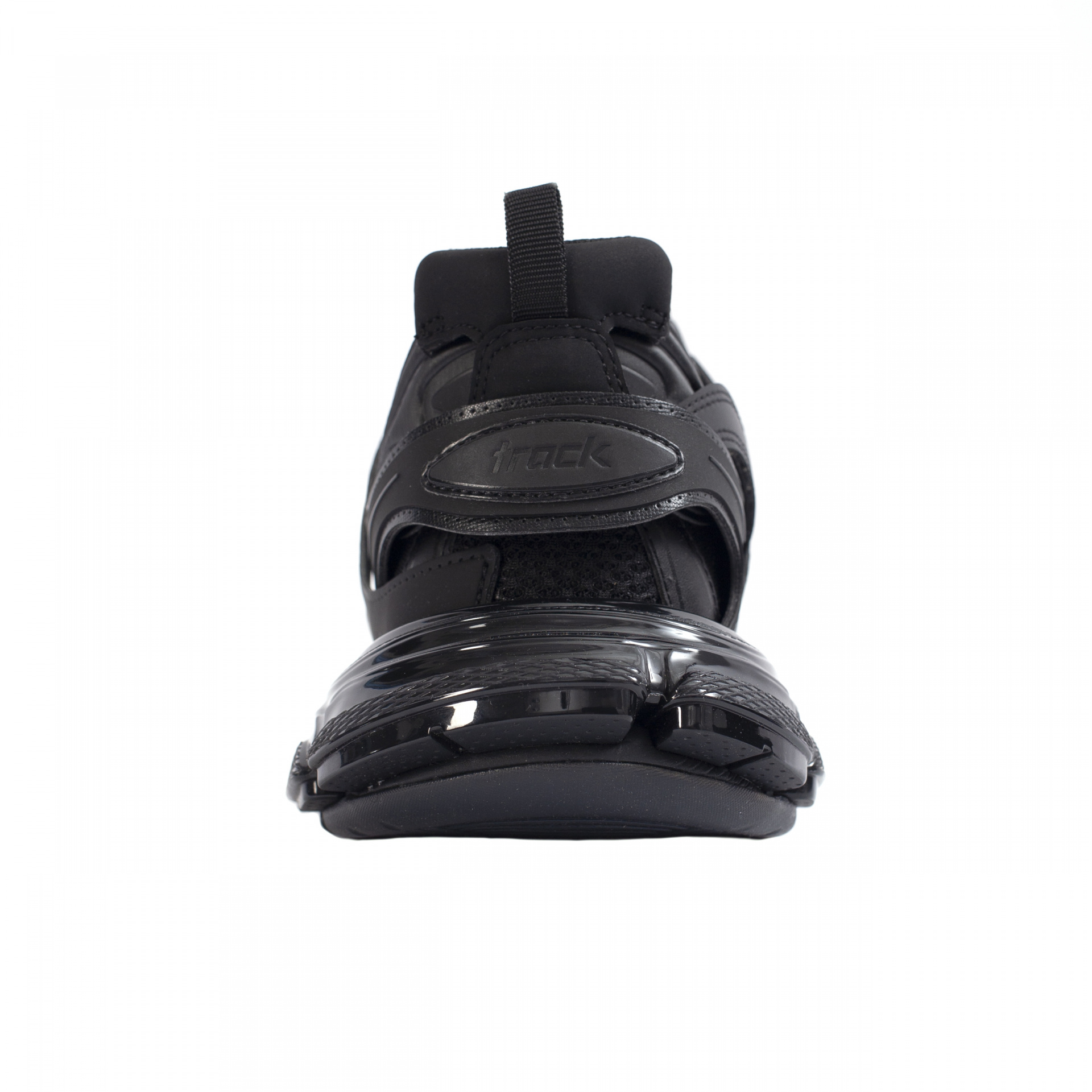 Buy Balenciaga men black track sneakers for $810 online on SV77, 647742 ...