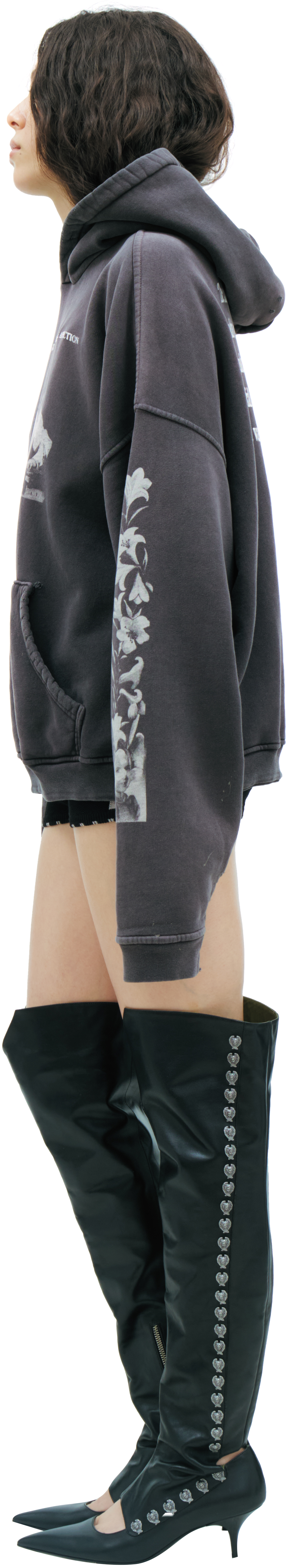 Enfants Riches Déprimés Printed cotton hoodie