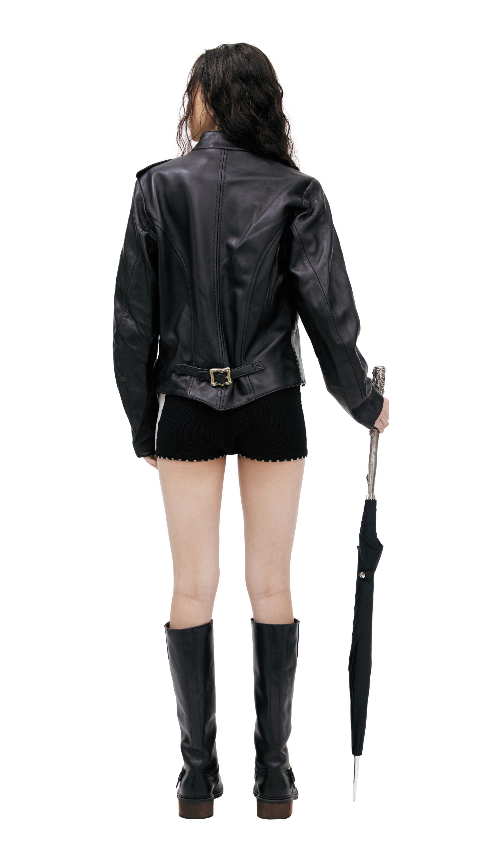 Enfants Riches Déprimés Leather jacket with buttons