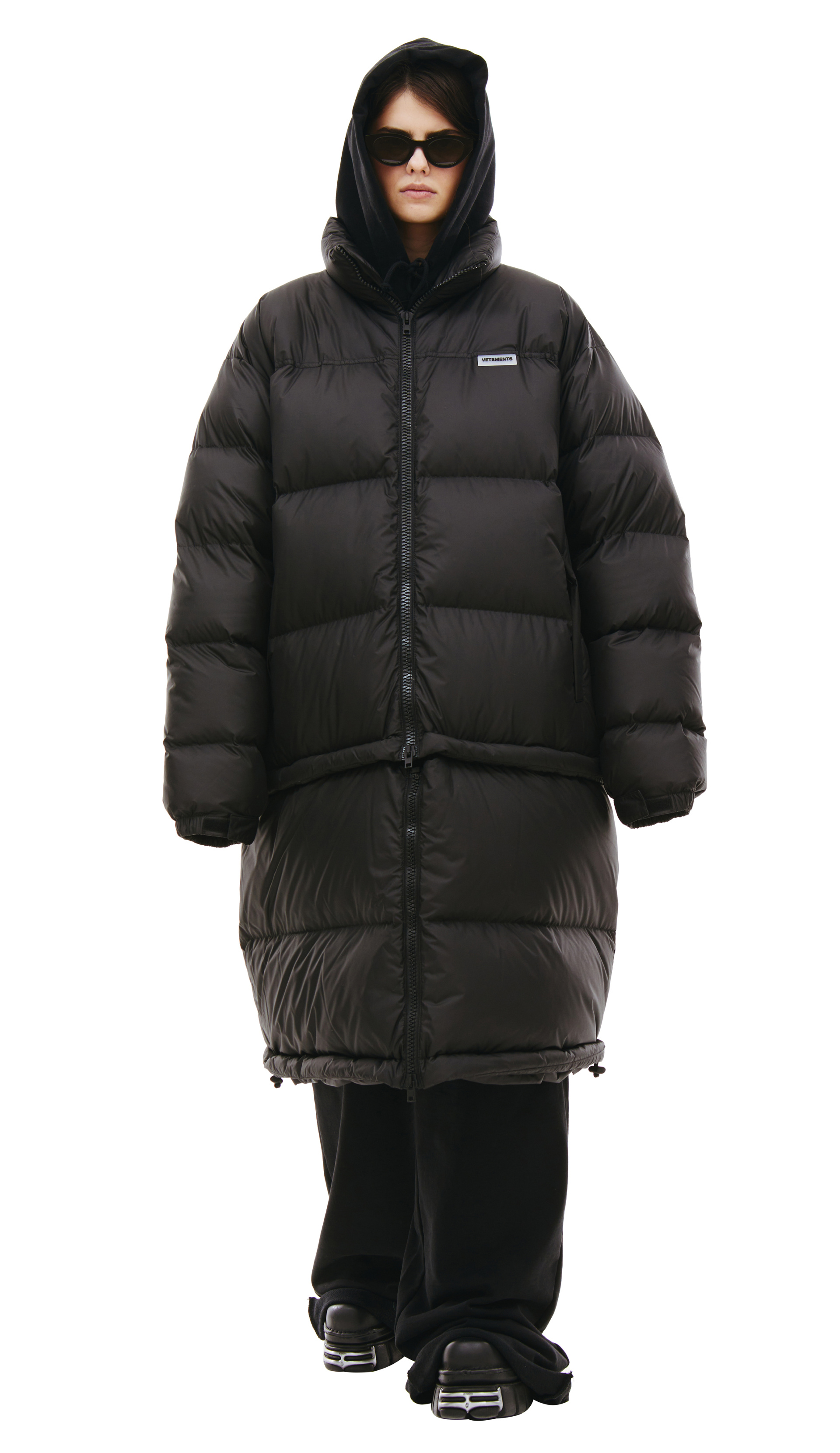 VETEMENTS Transformer maxi padded coat