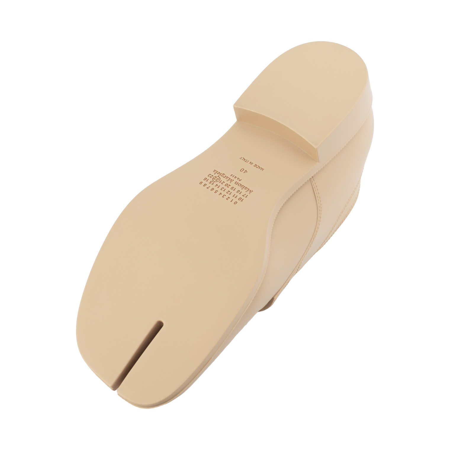 Maison Margiela Beige Tabi shoes