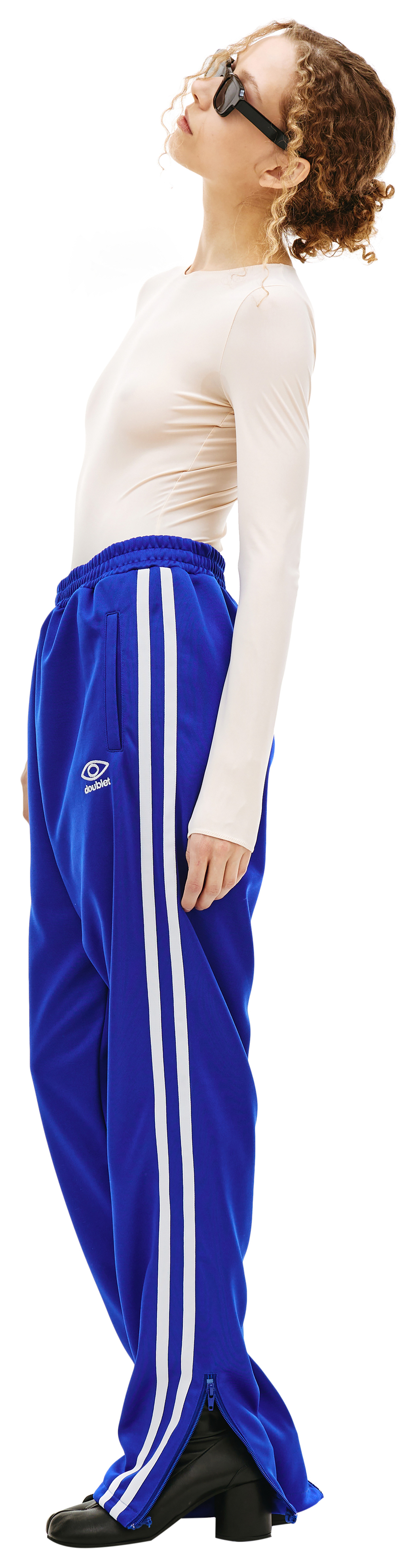 Doublet Blue Invisible Track Pants