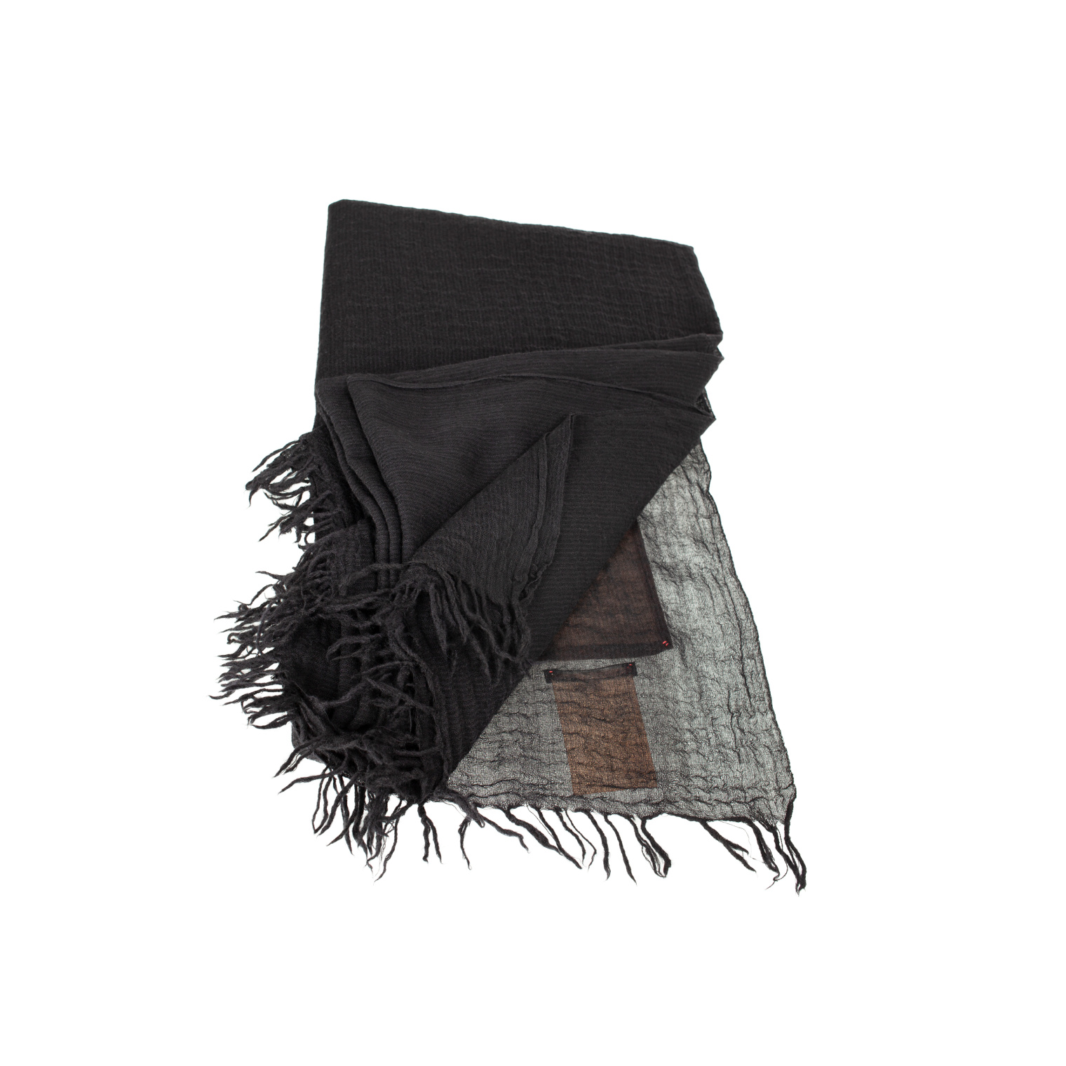 Ziggy Chen Wool square shape scarf