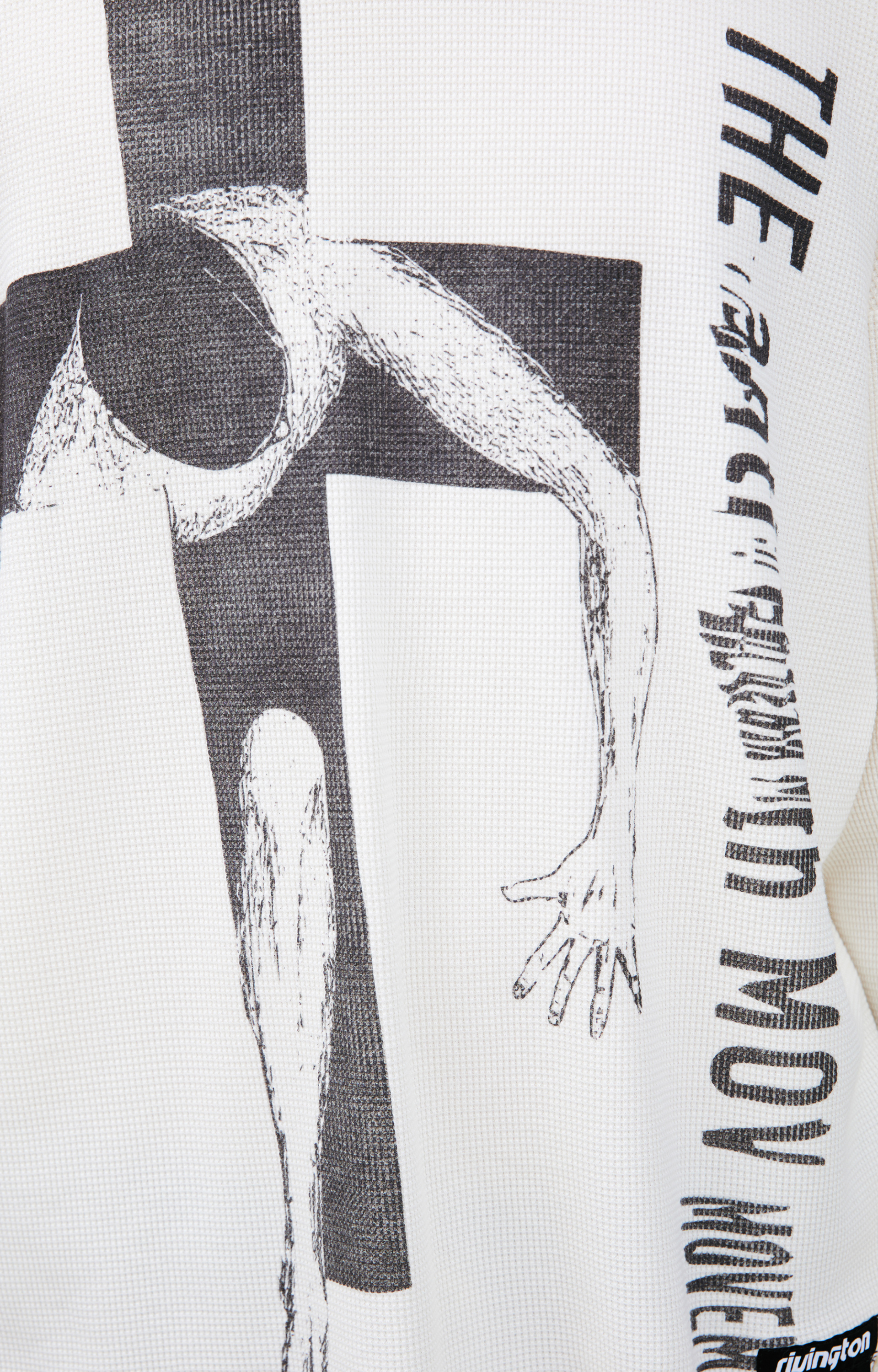 RRR123 White Printed Longsleeve