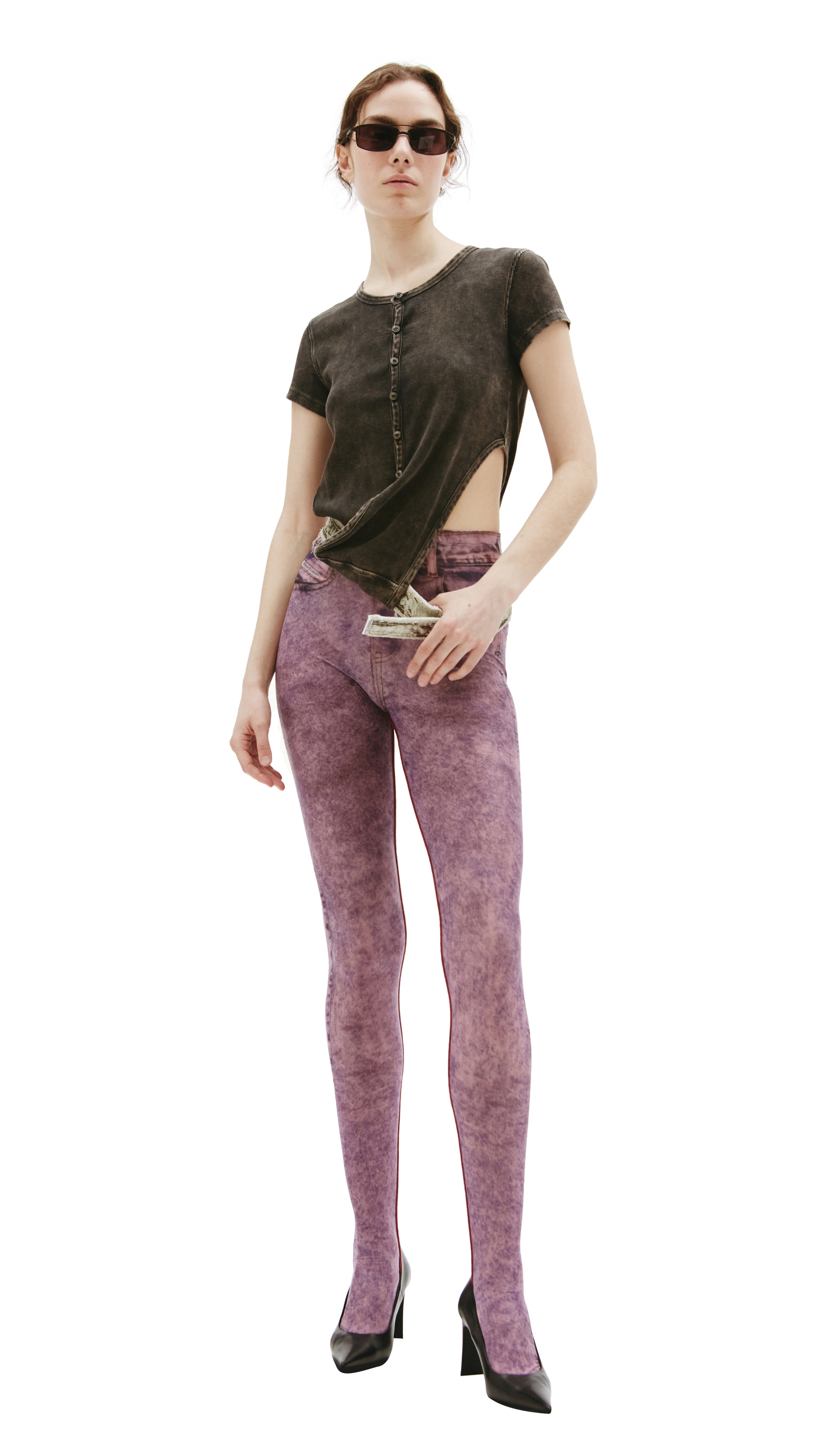 Diesel Graphic printed P-Koll-D1 tights