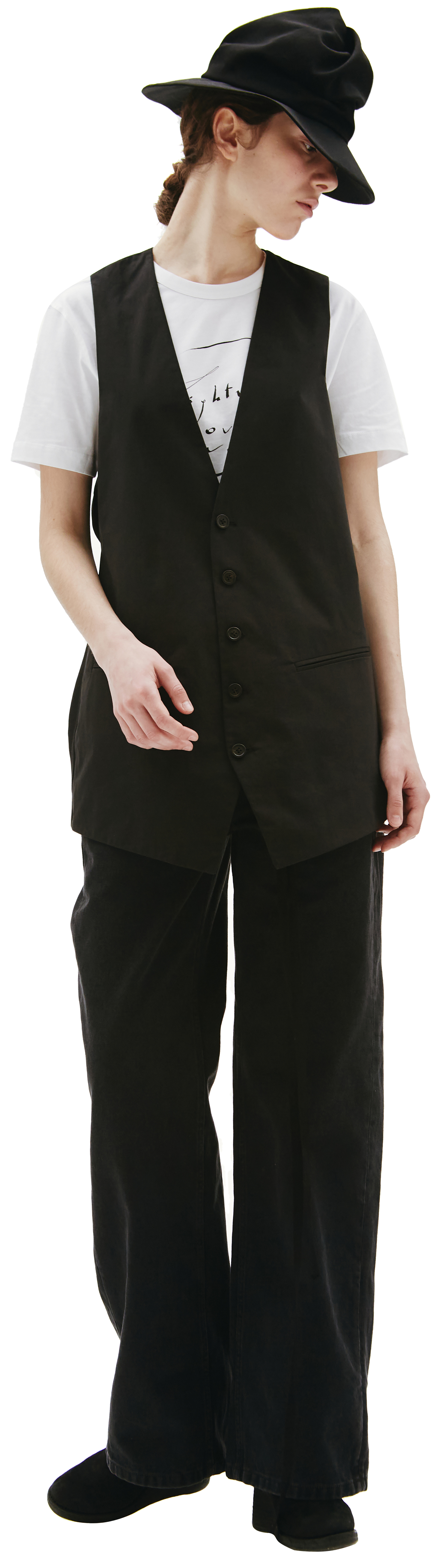 Ann Demeulemeester Sien cotton vest